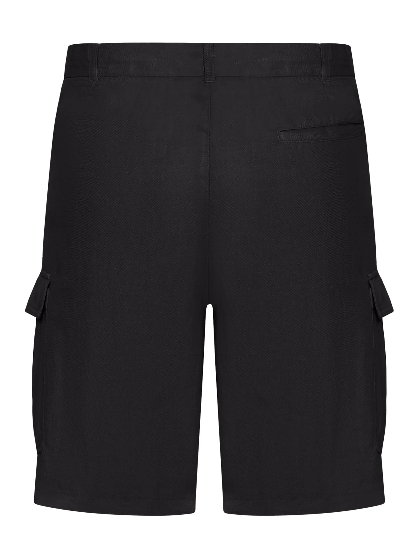 LINEN CARGO BERMUDA SHORTS - Image 2
