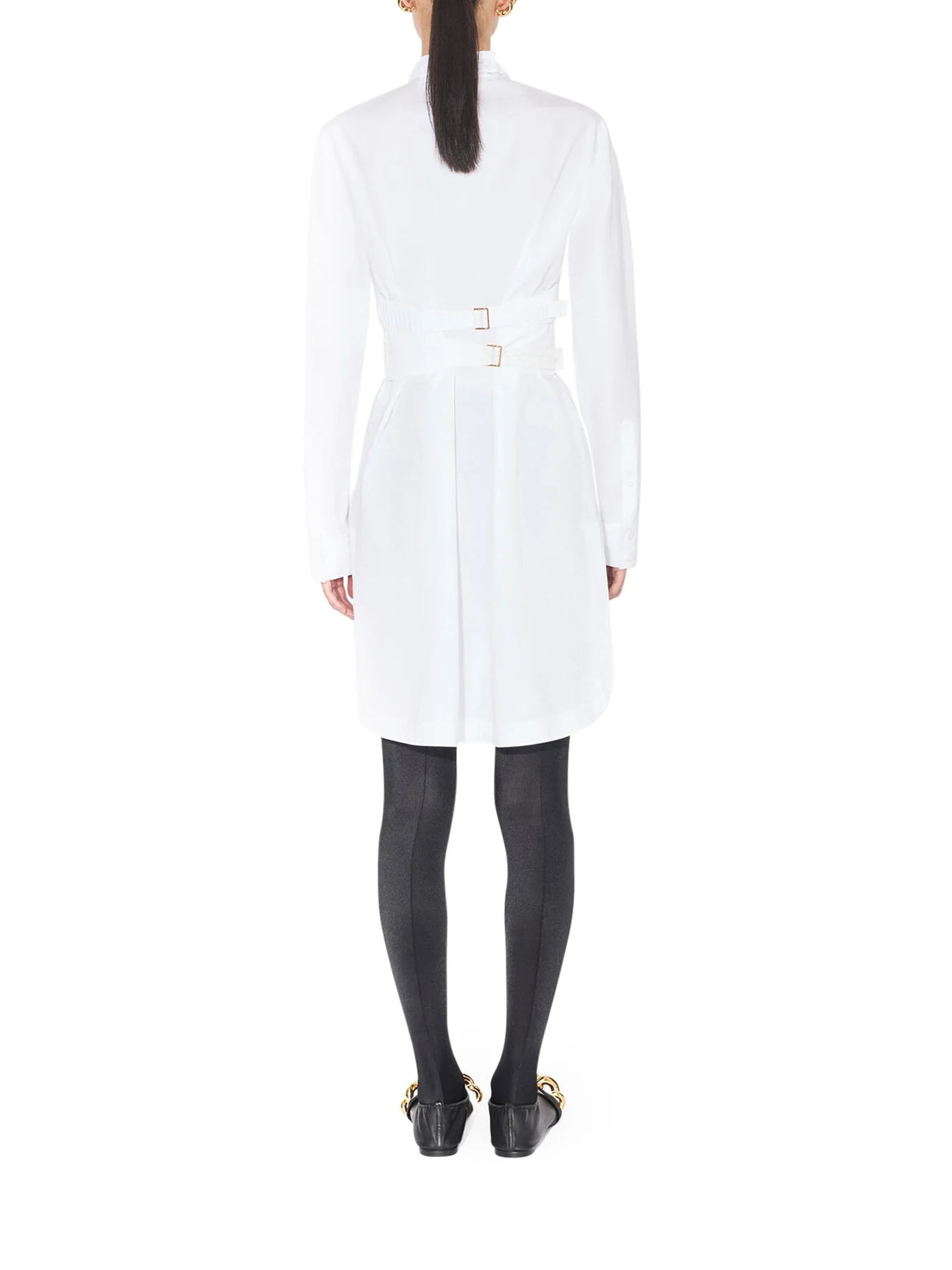 COTTON POPLIN WALLET DRESS - Image 3