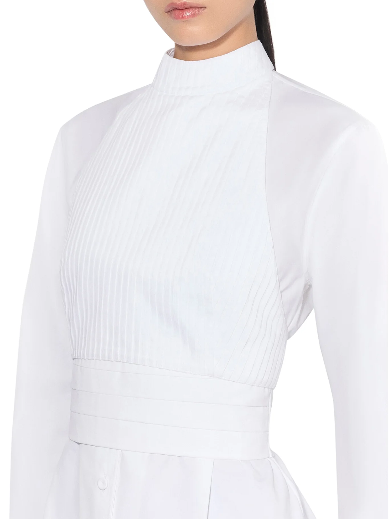 COTTON POPLIN WALLET DRESS - Image 4