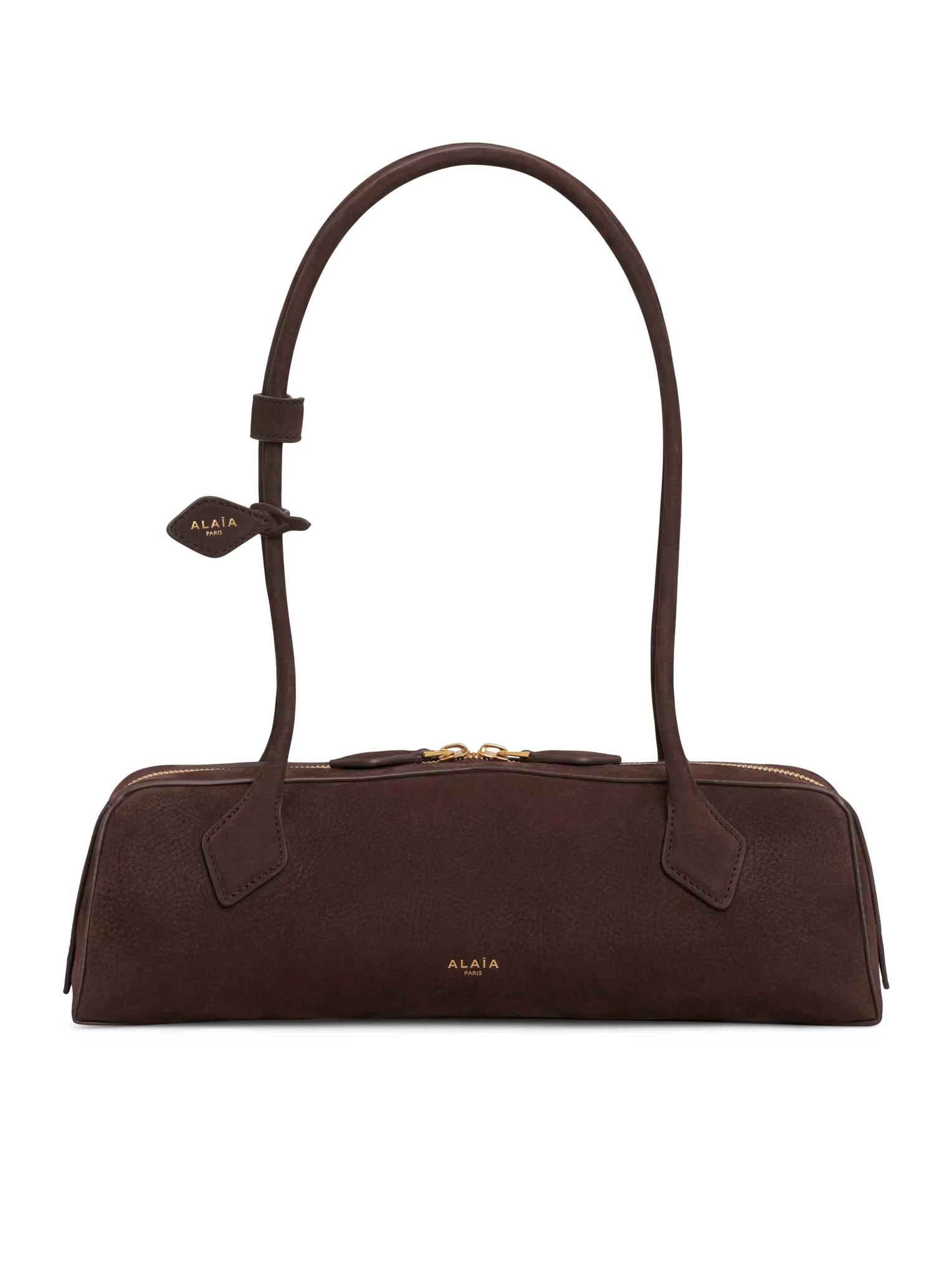 LE TECKEL MEDIUM BAG IN NUBUCK CALFSKIN