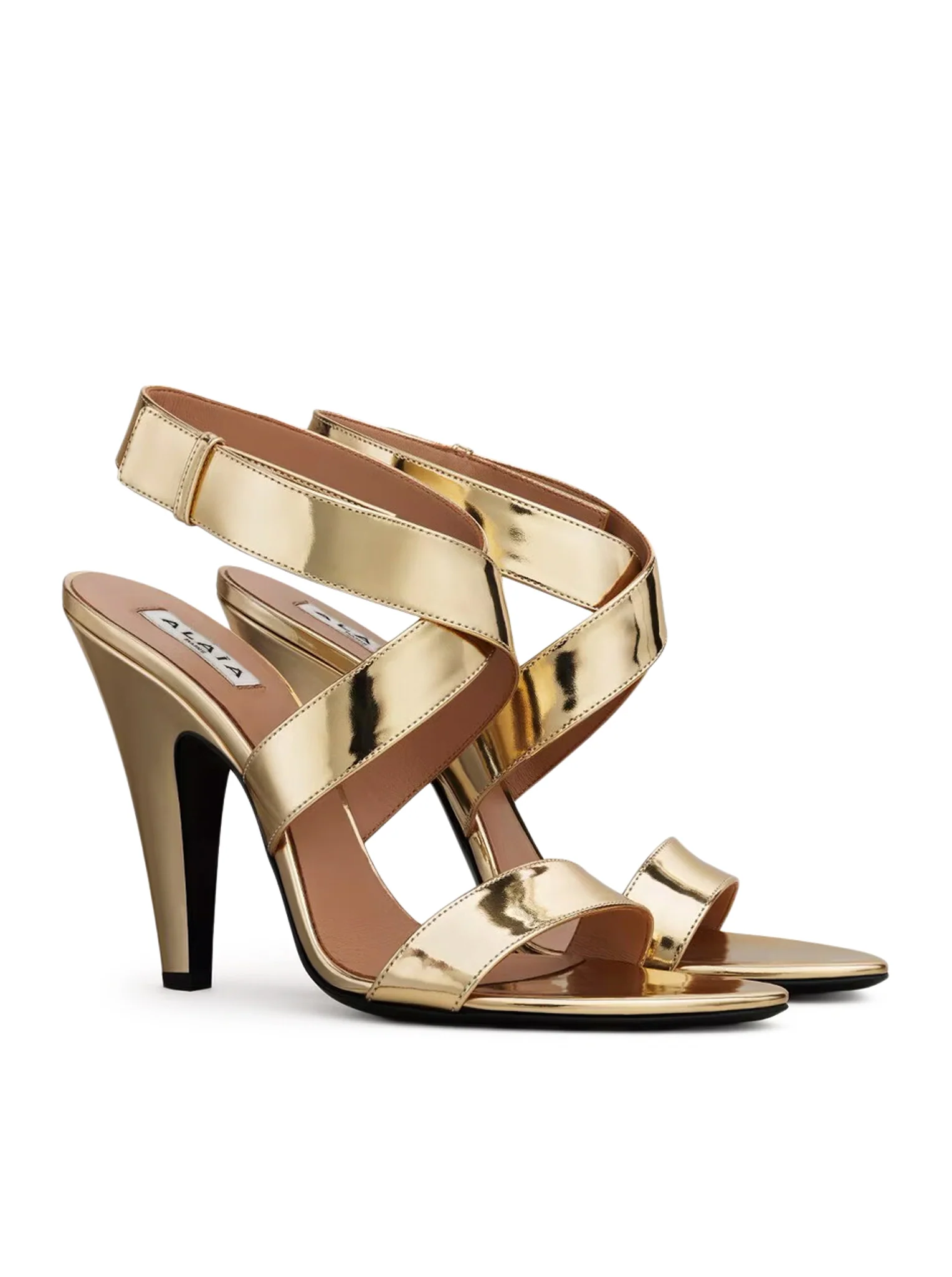MIRROR-EFFECT SANDALS - Image 2