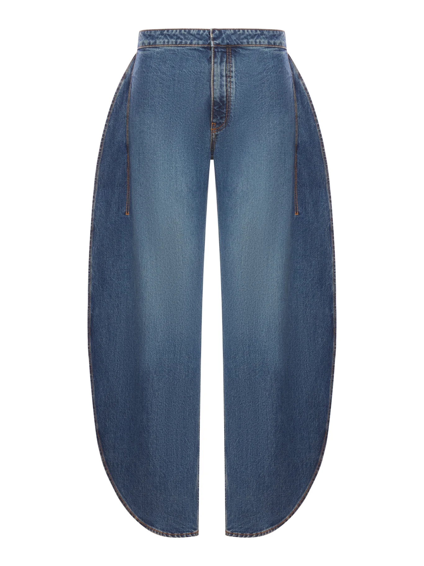 PETAL DENIM TROUSERS