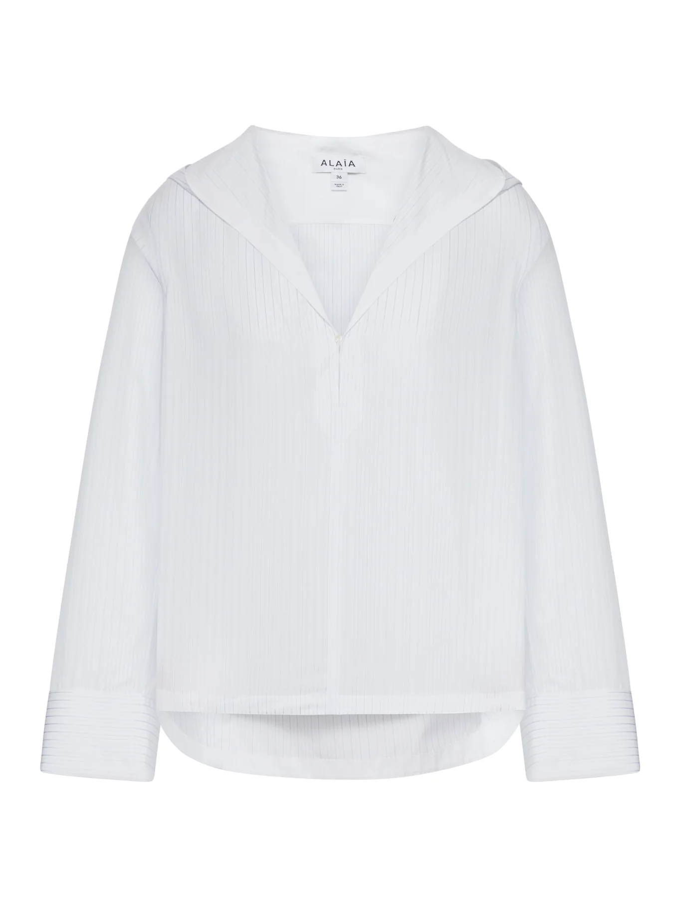 POPLIN HOODED SHIRT