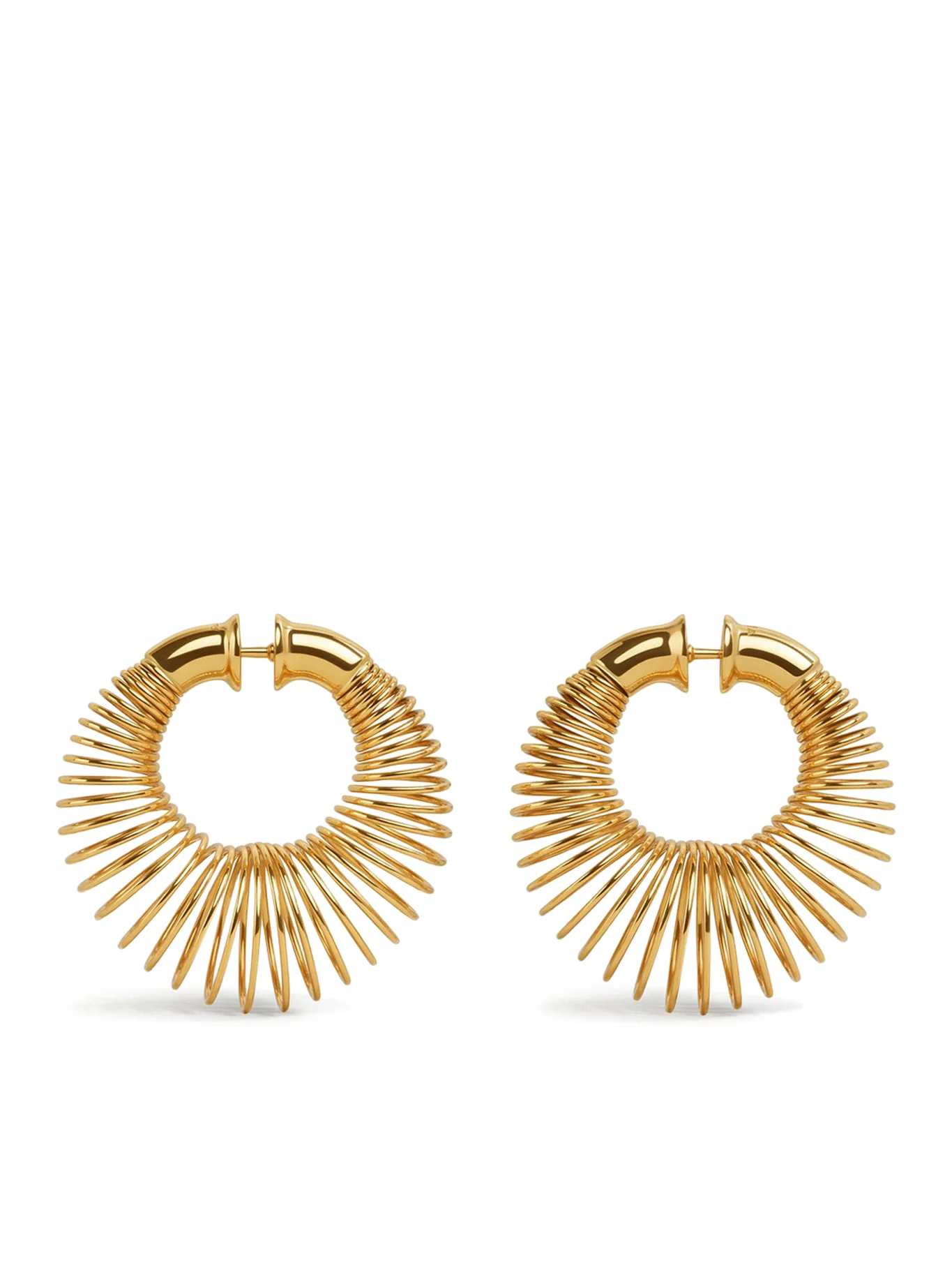 SMALL SPIRAL EARRINGS
