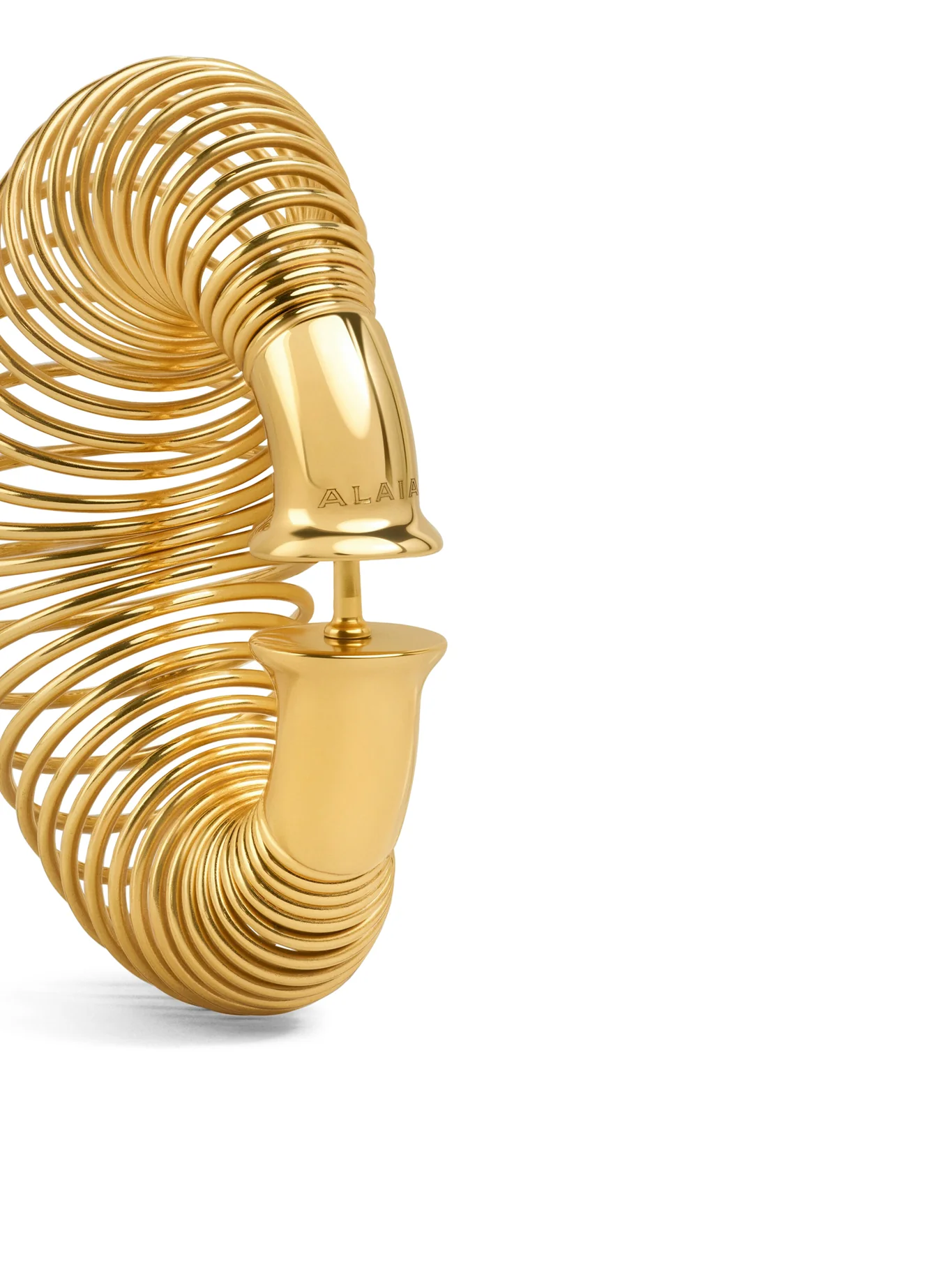 SMALL SPIRAL EARRINGS - Image 3