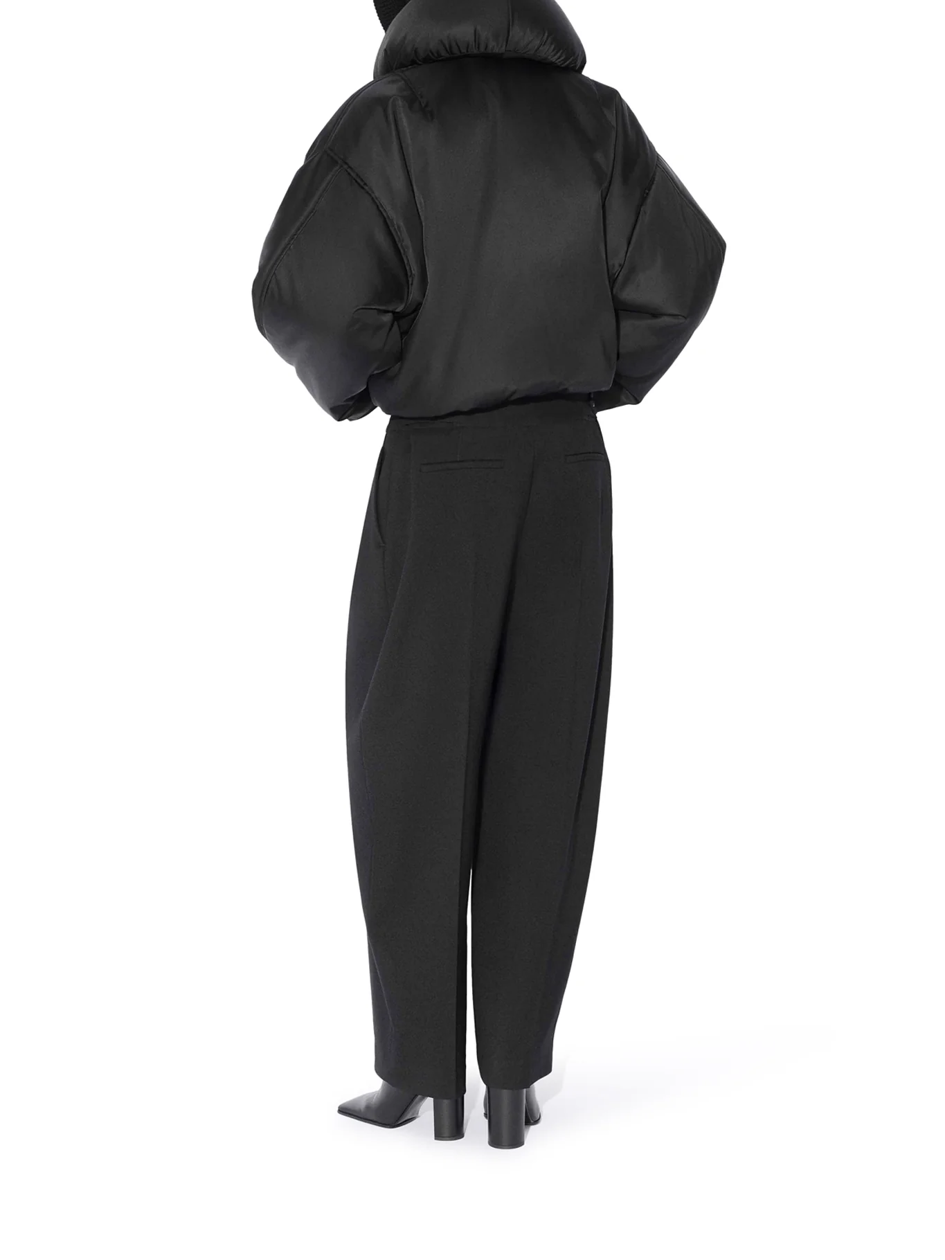 TAFFETA PADDED BOMBER JACKET - Image 3