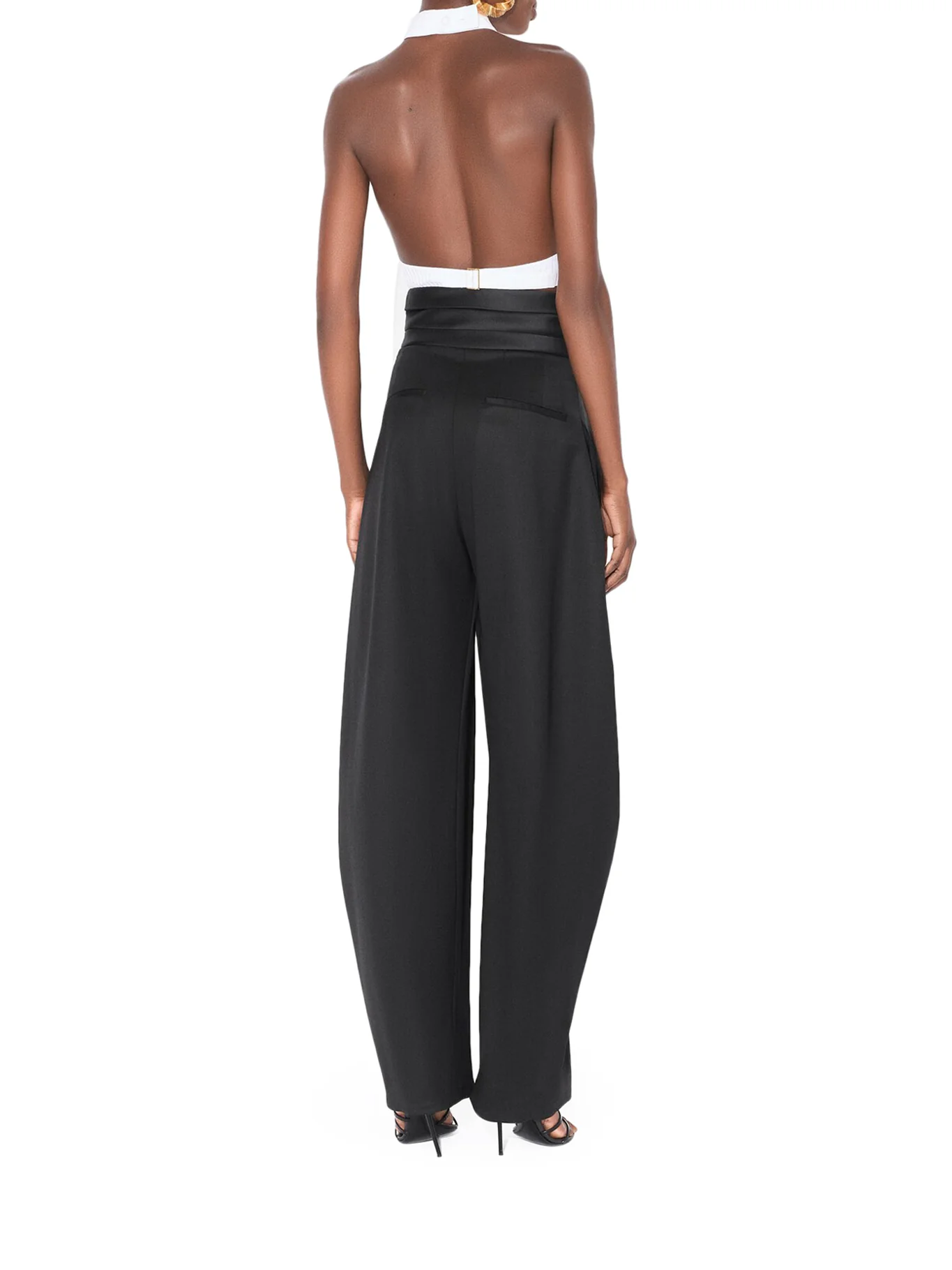 TOP WITH COTTON POPLIN PLASTRON - Image 3