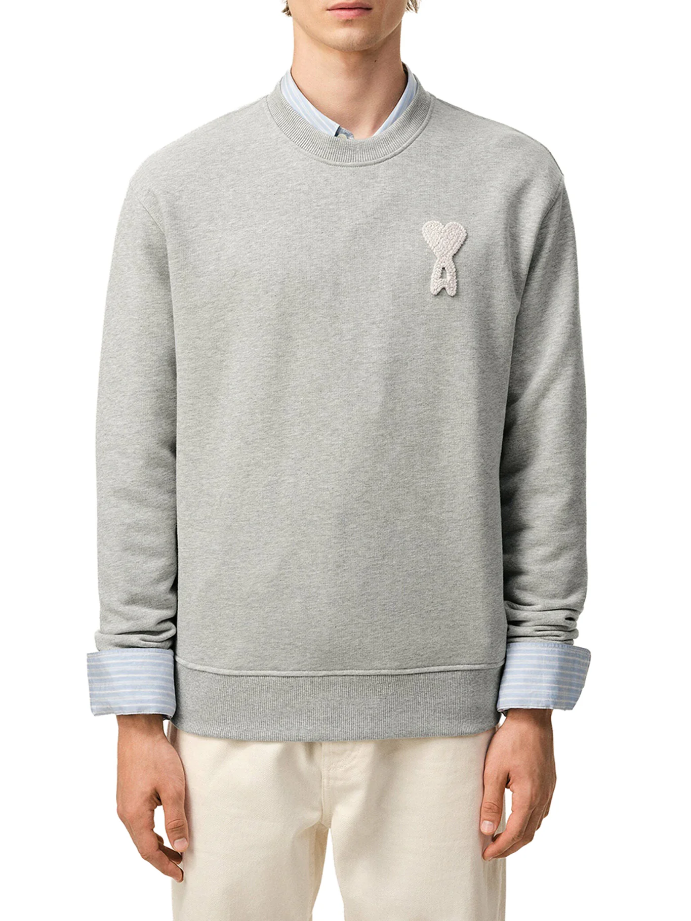 AMI DE COEUR COTTON KNIT SWEATSHIRT - Image 3