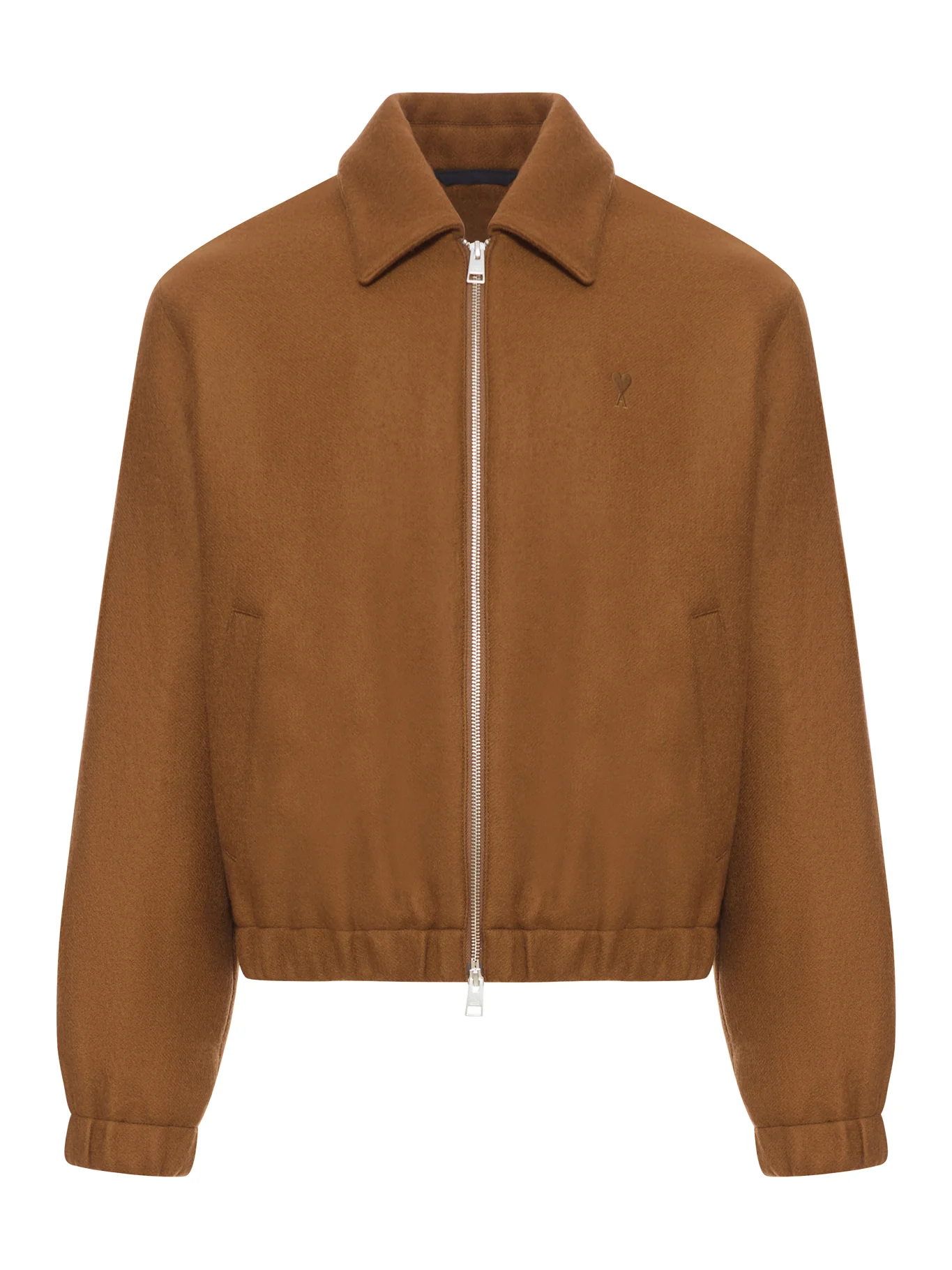 AMI DE COEUR WOOL ZIP-UP JACKET