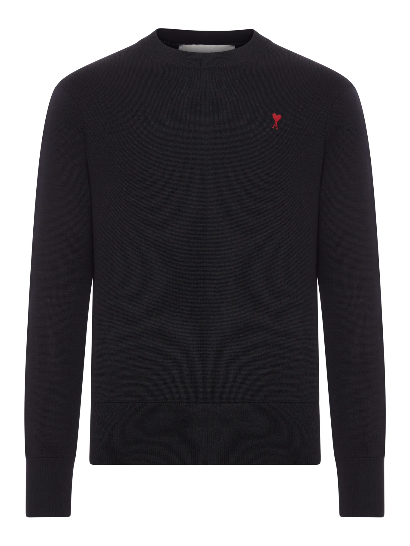 CREWNECK SWEATER AMI DE COEUR IN MERINO WOOL