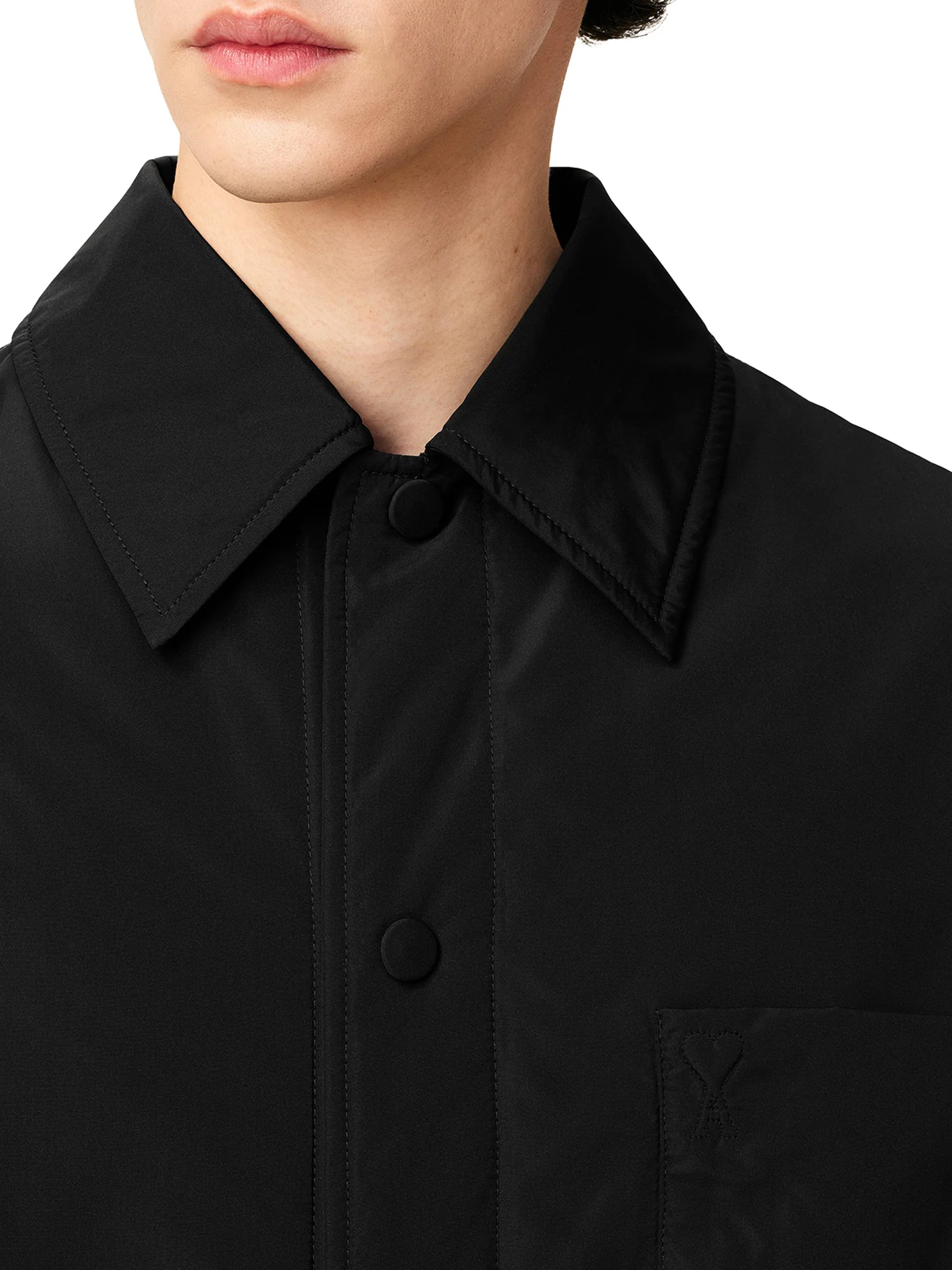 TAFFETA PADDED OVERSHIRT - Image 6