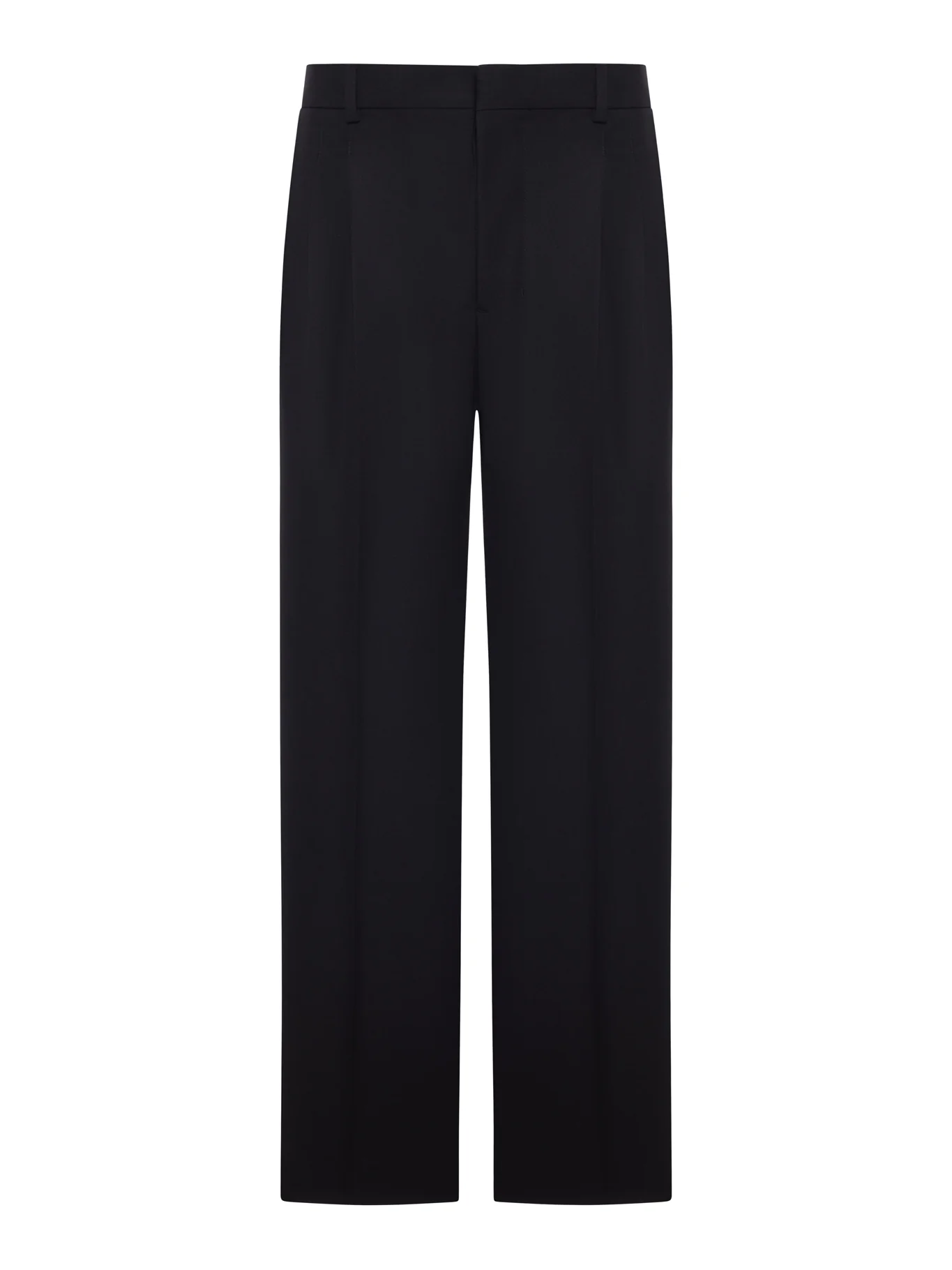 TAILORED WOOL TROUSERS WITH PENCES