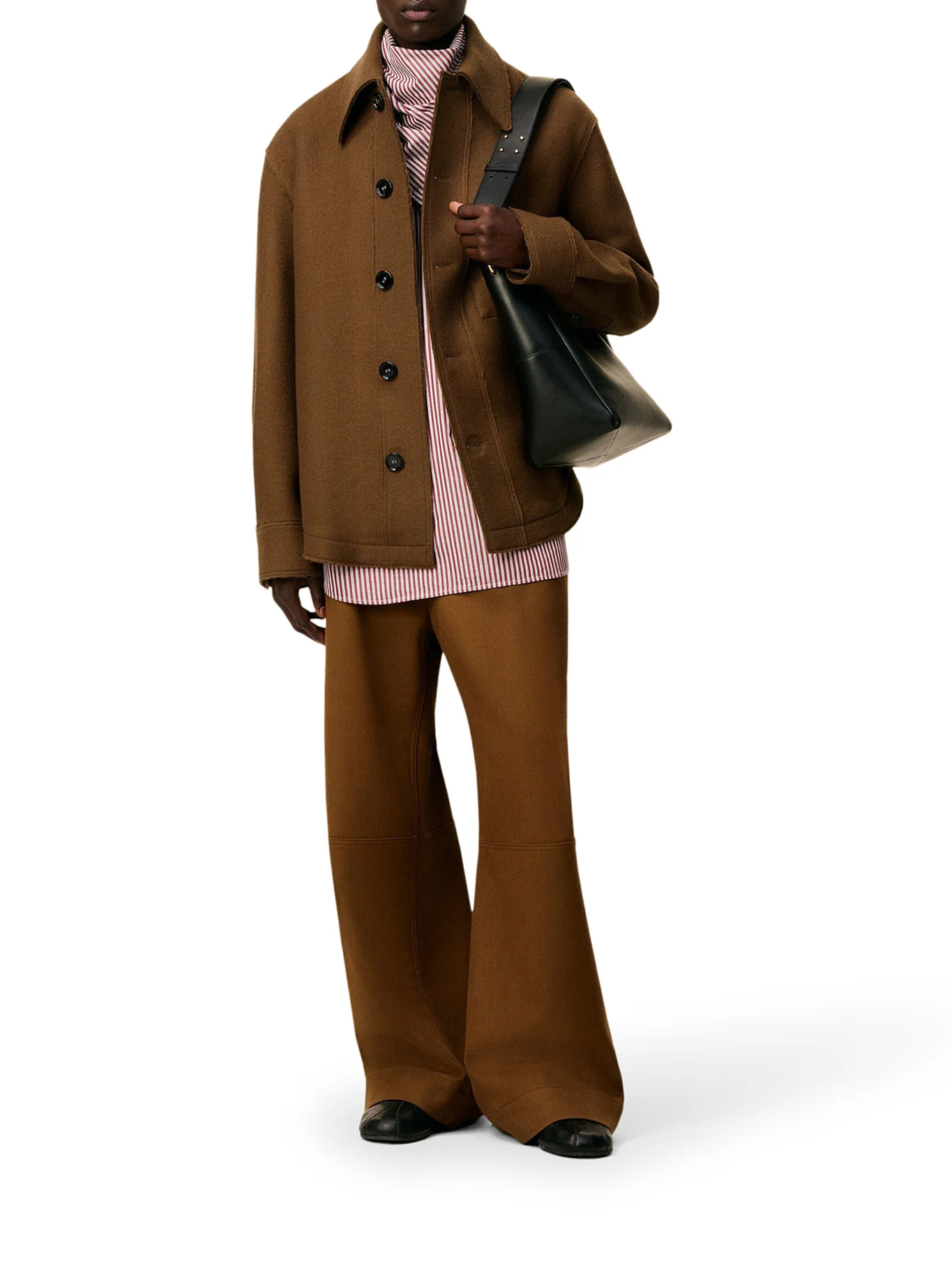 WOOL GABARDINE OVERSHIRT - Image 5