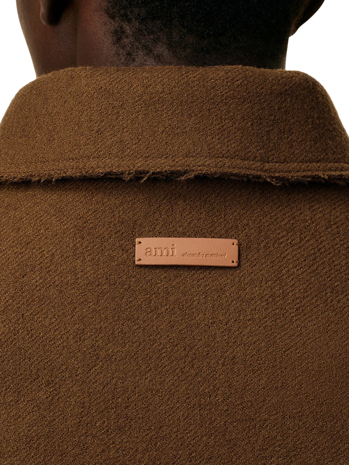 WOOL GABARDINE OVERSHIRT - Image 6