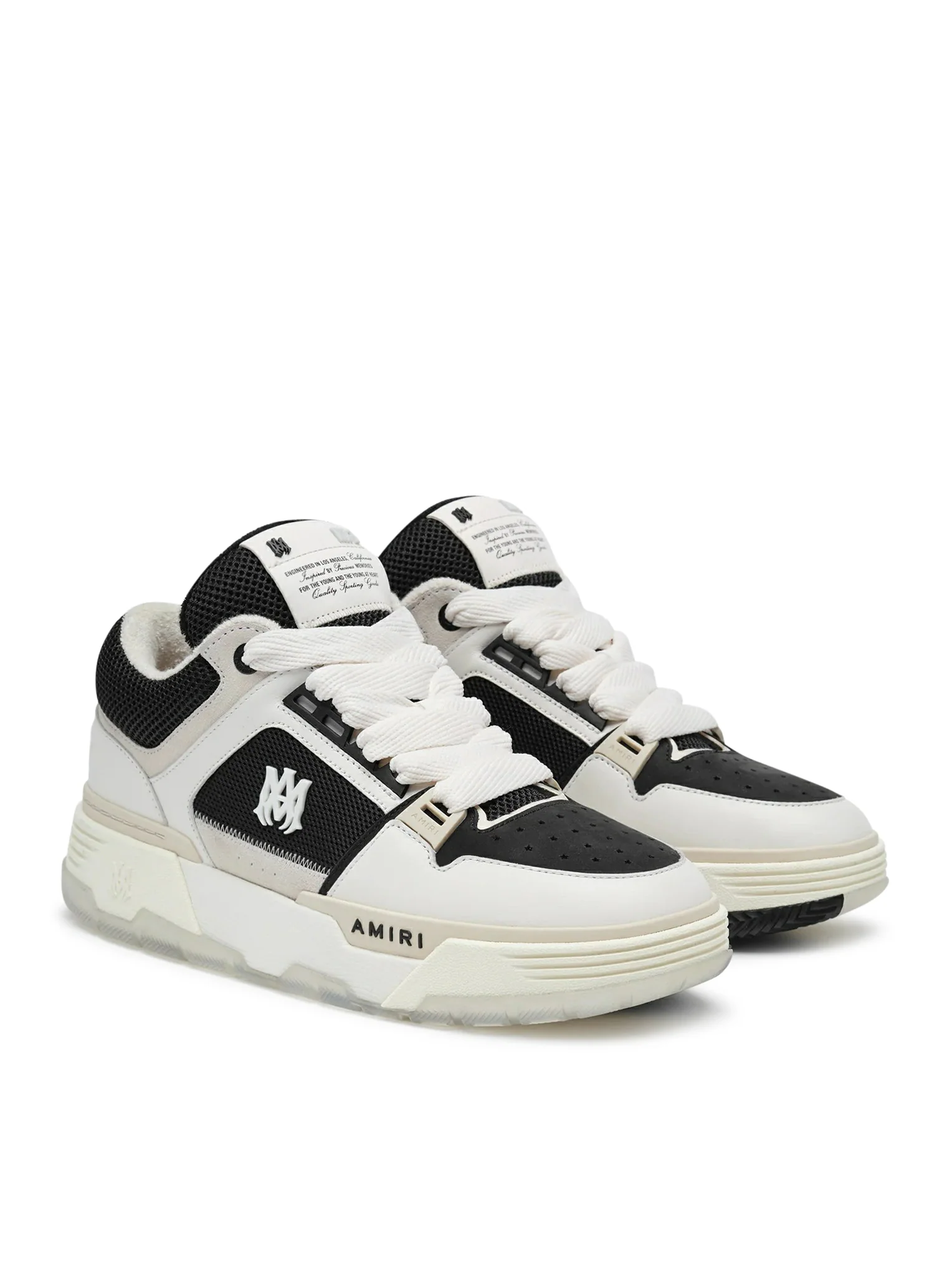 AMIRI MA1 SNEAKERS IN LEATHER AND FABRIC - Image 2