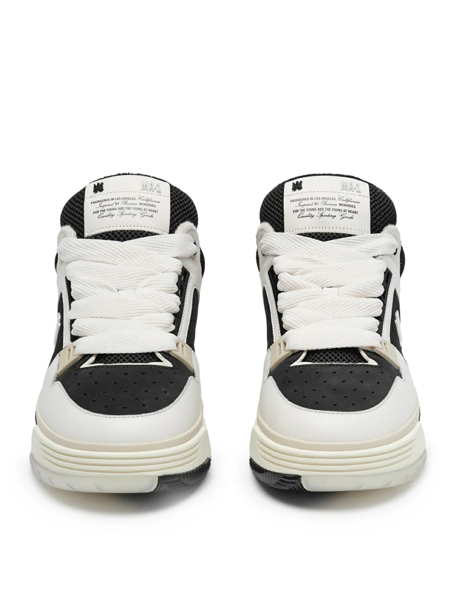 AMIRI MA1 SNEAKERS IN LEATHER AND FABRIC - Image 4