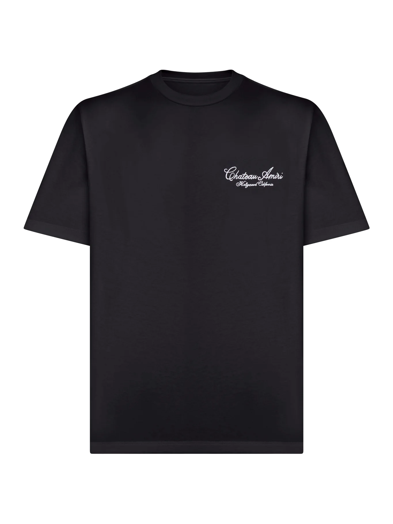 COTTON T-SHIRT WITH CHATEAU WRITING