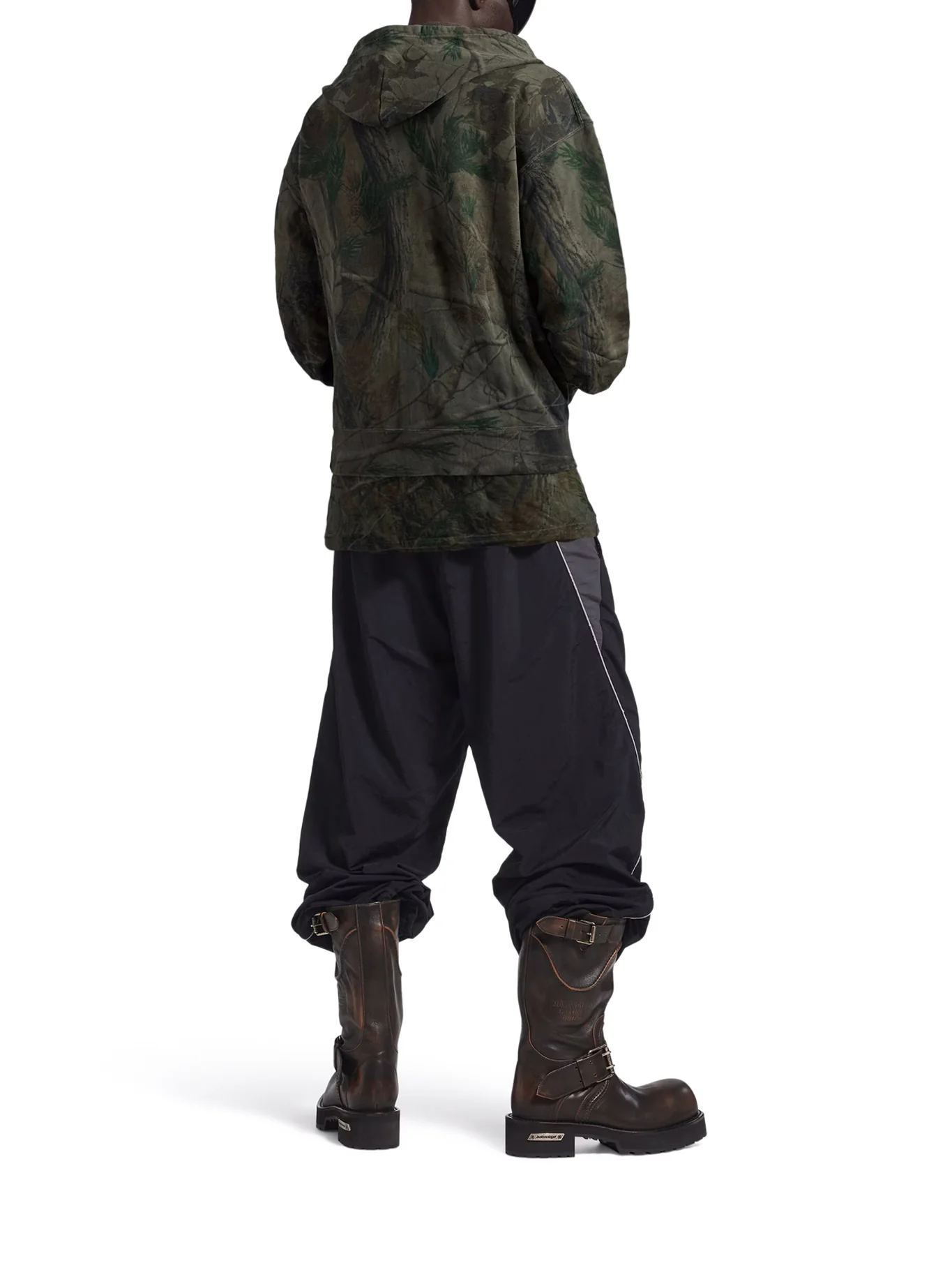 DIAMOND B OVERSIZED ZIP HOODIE - Image 4