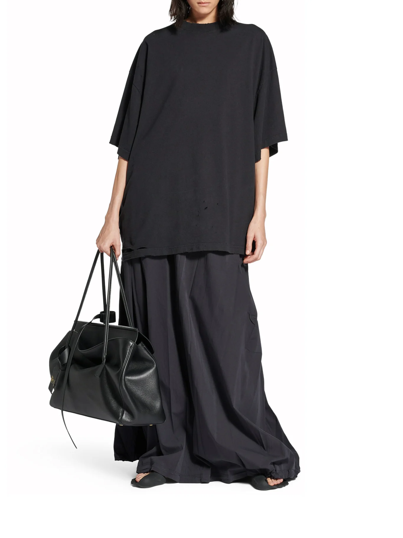 BLACKLETTER SCRIPT OVERSIZED T-SHIRT - Image 2