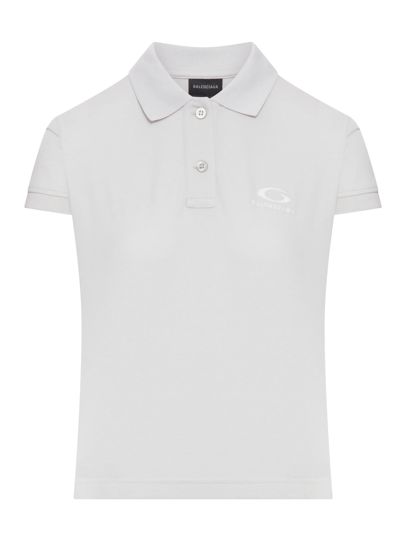 COTTON PIQUE POLO SHIRT WITH SPORT ICON LOGO