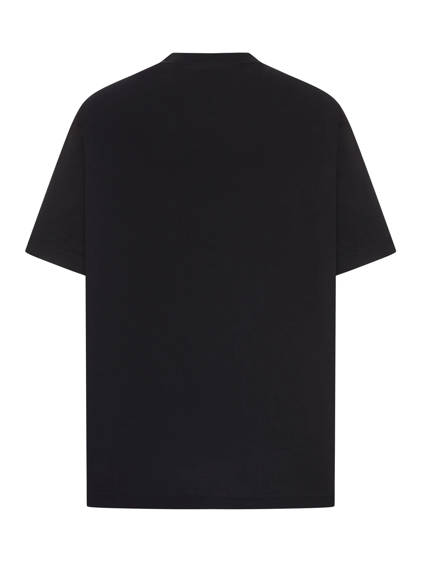 COTTON T-SHIRT WITH PLACED PRINT - Image 2