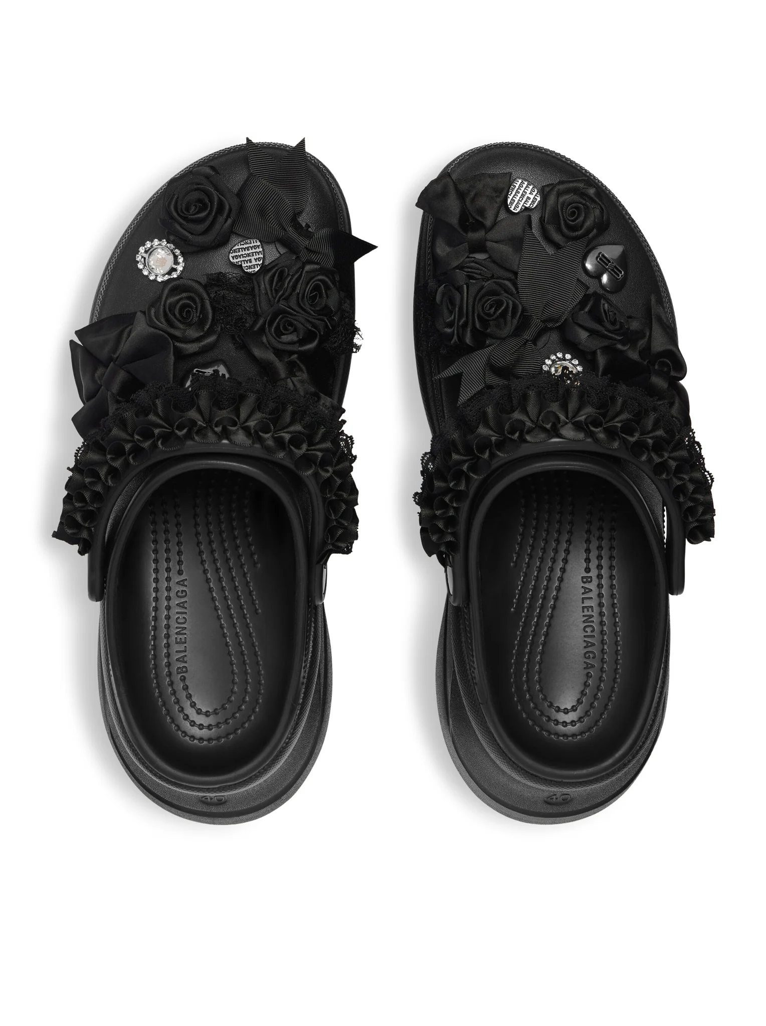 CROCS™ JIBBITZ™ SABOT IN BLACK - Image 8