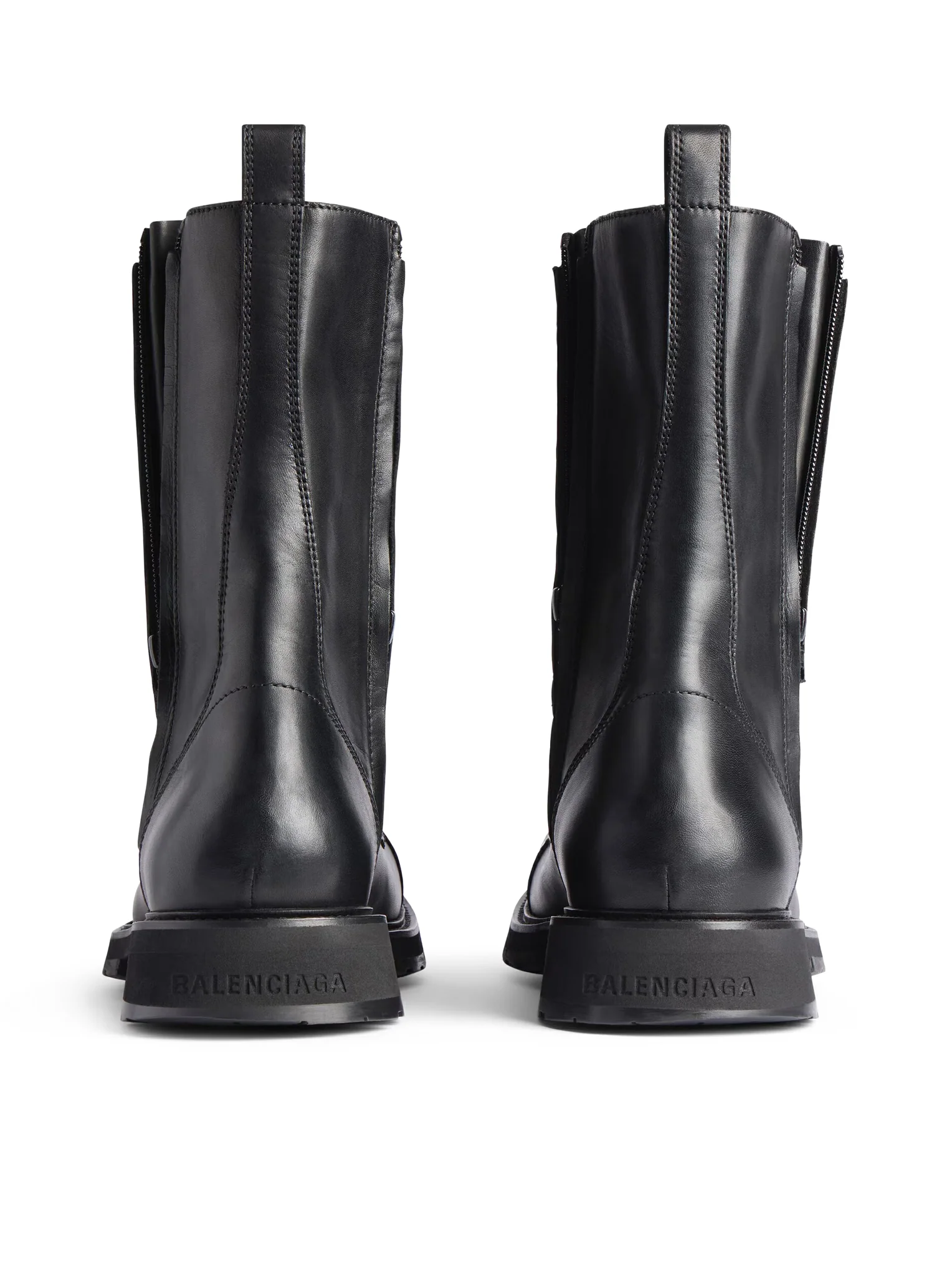 LACE-UP BOOT IN SOFT CALF LEATHER - Image 5