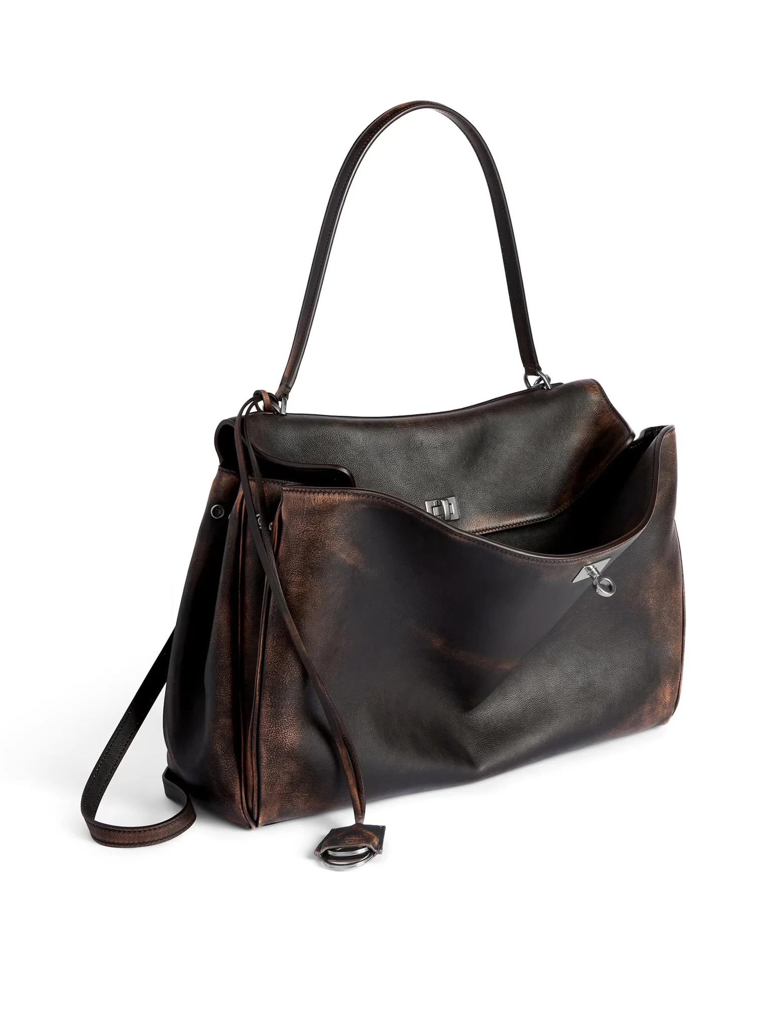 LARGE MEN`S RODEO BAG IN BROWN - Image 2