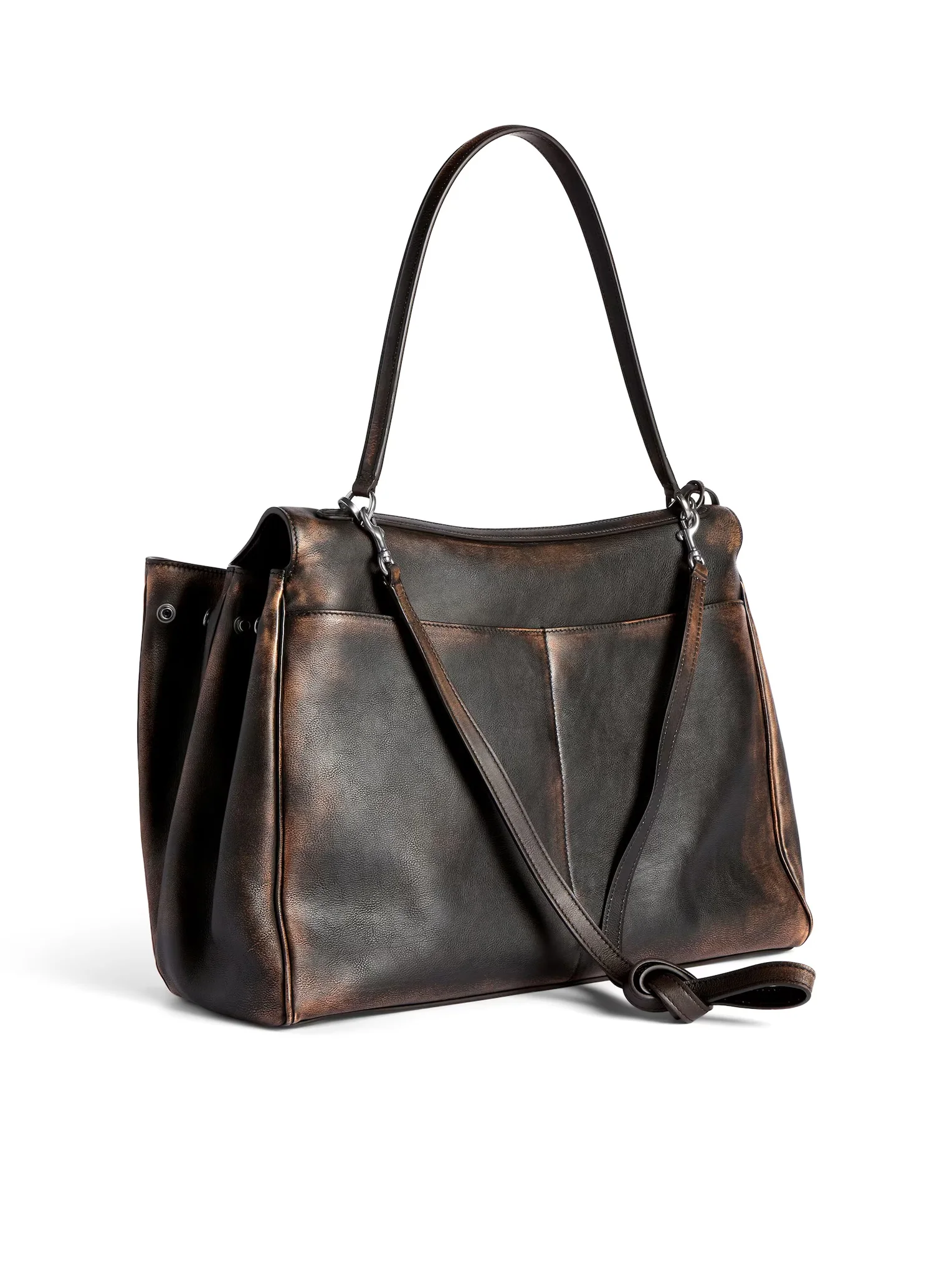 LARGE MEN`S RODEO BAG IN BROWN - Image 3
