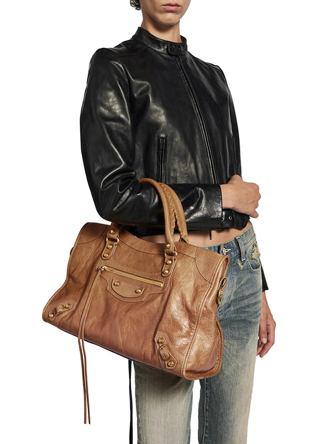 LE CITY MEDIUM LEATHER BAG - Image 4