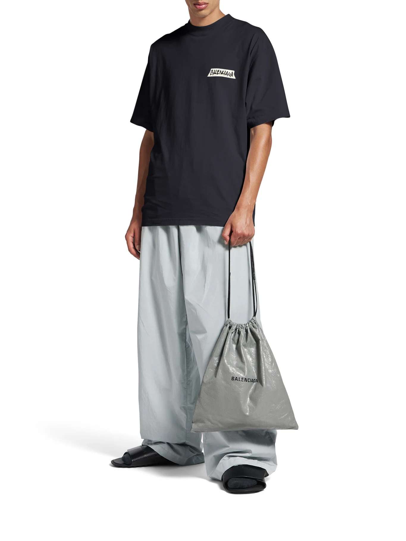 MEN`S MEDIUM FIT MASKING TAPE T-SHIRT - Image 2