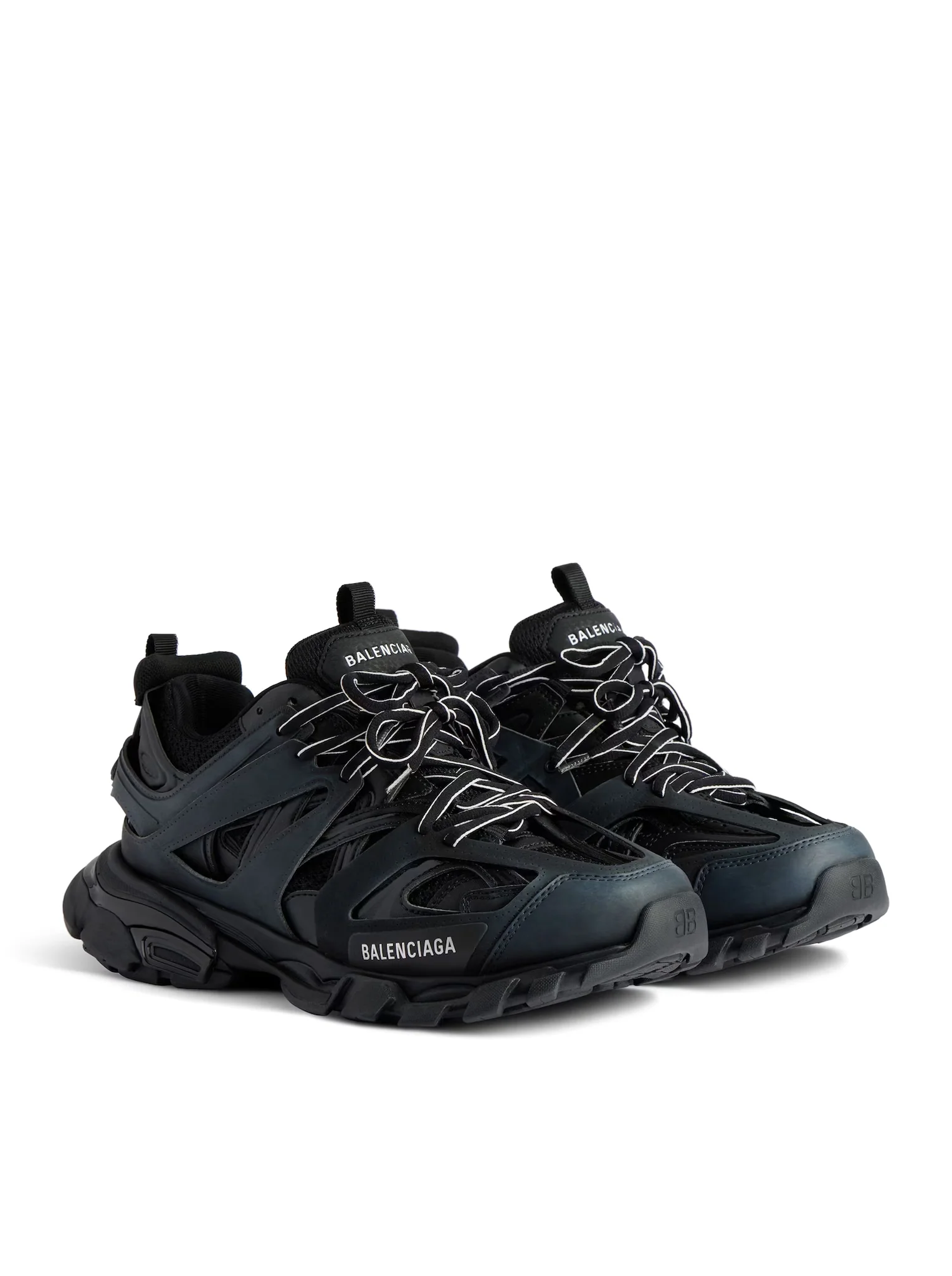 MEN`S TRACK SNEAKERS IN BLACK - Image 2