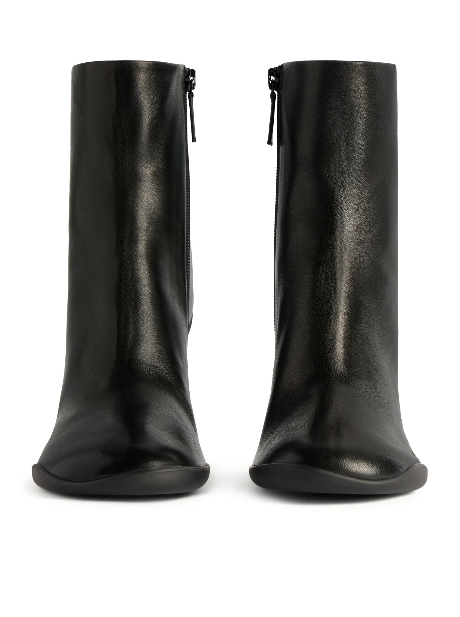 SHIBUYA 80MM SHINY SHEEPSKIN ANKLE BOOTS - Image 6