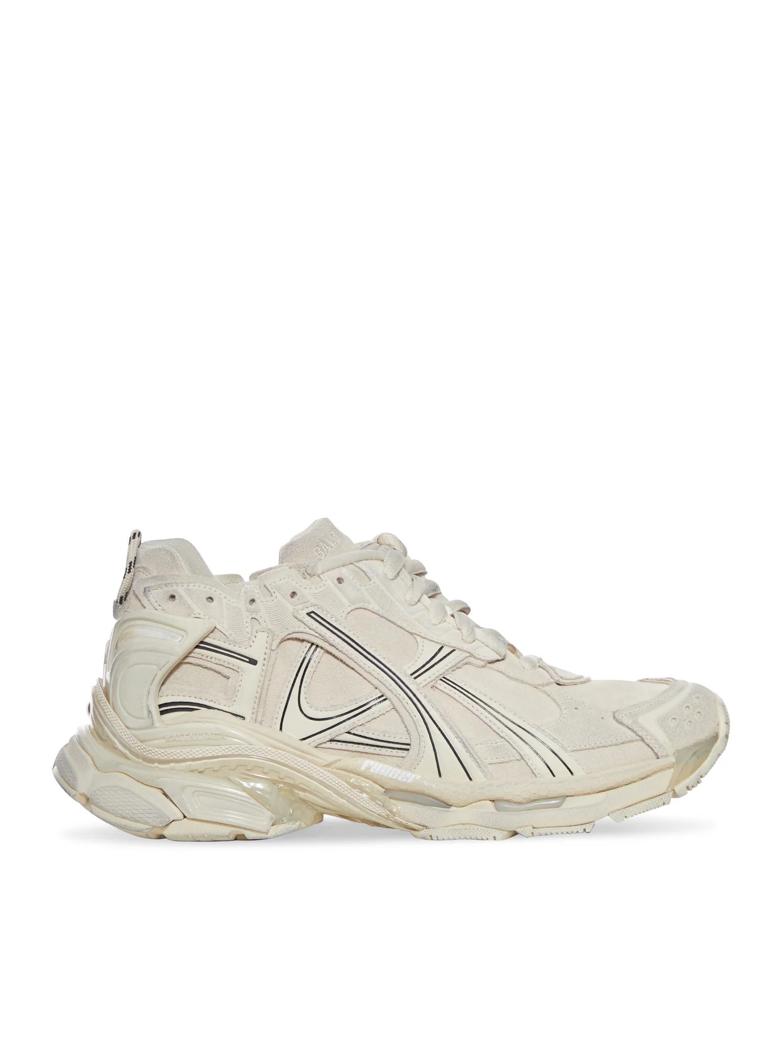 SUEDE RUNNER SNEAKERS