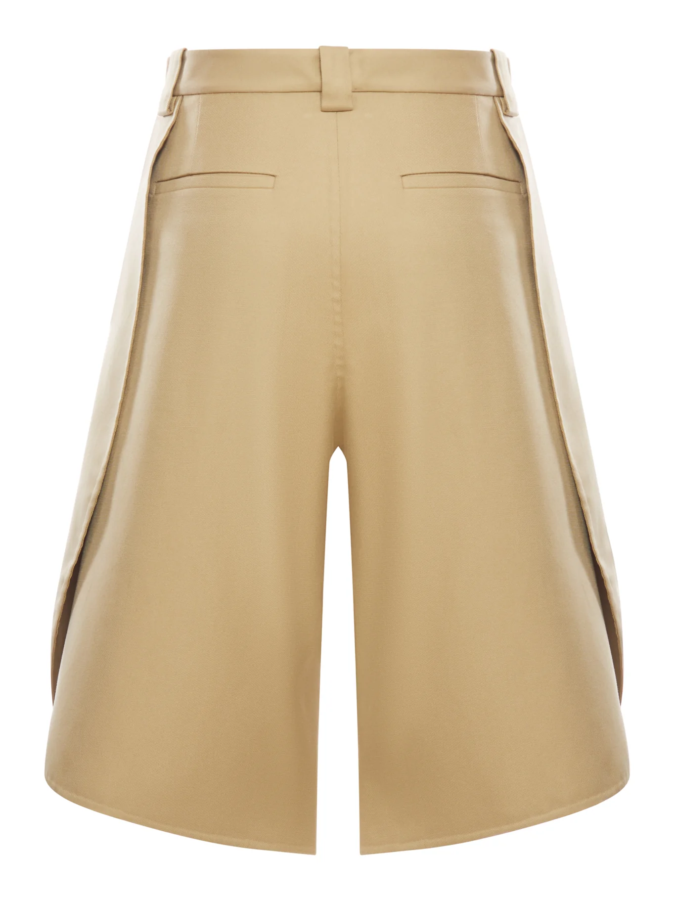TULIP-SHAPED COTTON BERMUDA SHORTS - Image 2