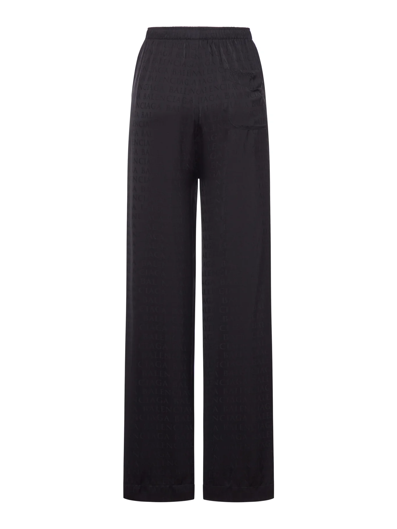 VISCOSE TROUSERS WITH ALLOVER TONE-ON-TONE LOGO - Image 2