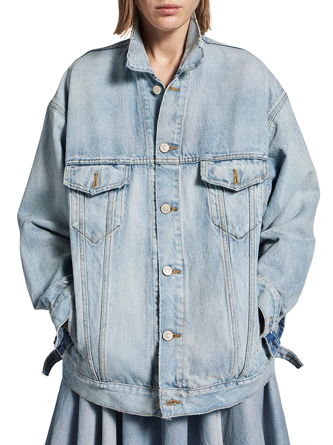 WOMEN`S REGULAR FIT DENIM JACKET - Image 3