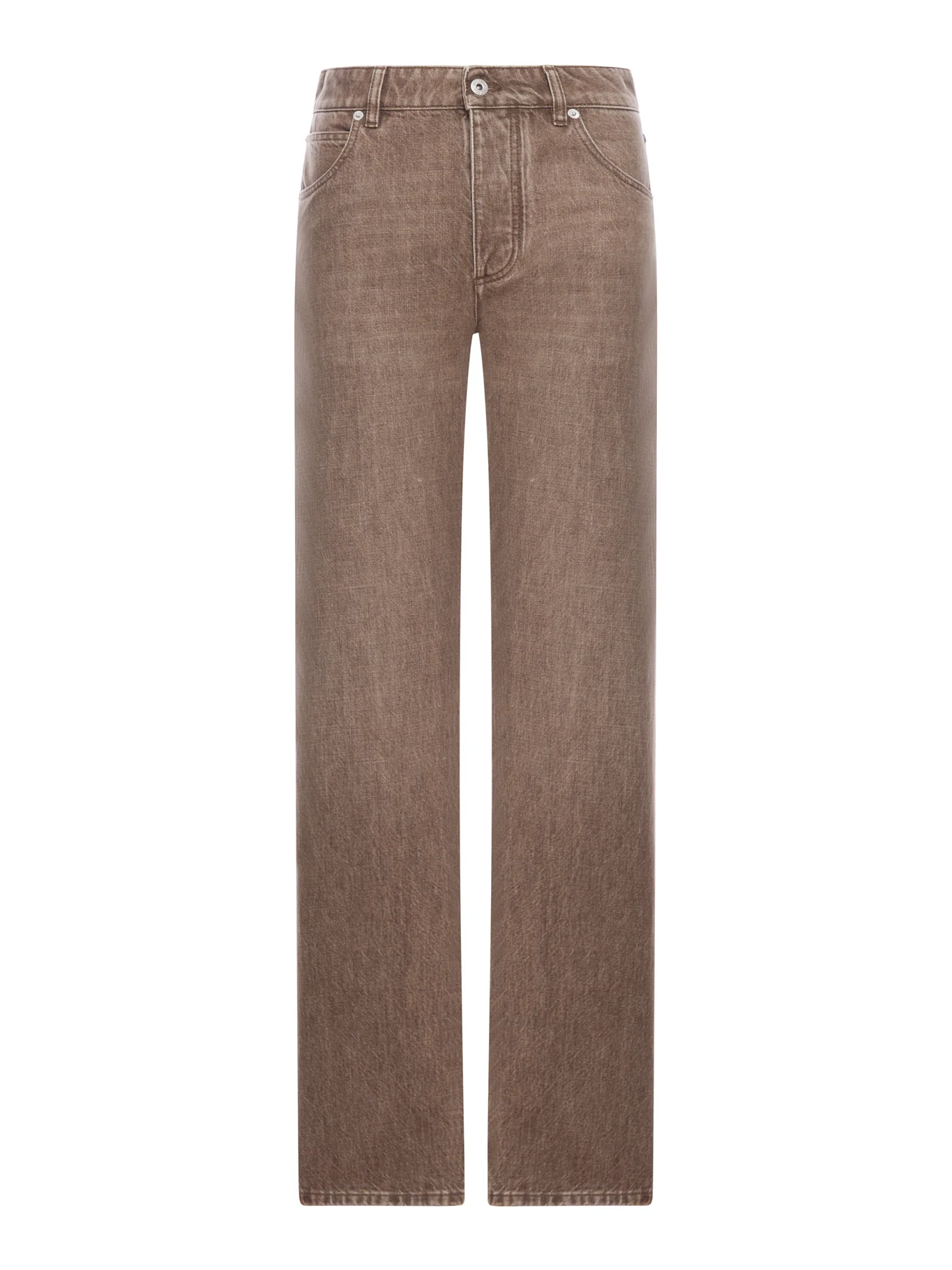 COTTON DENIM TROUSERS