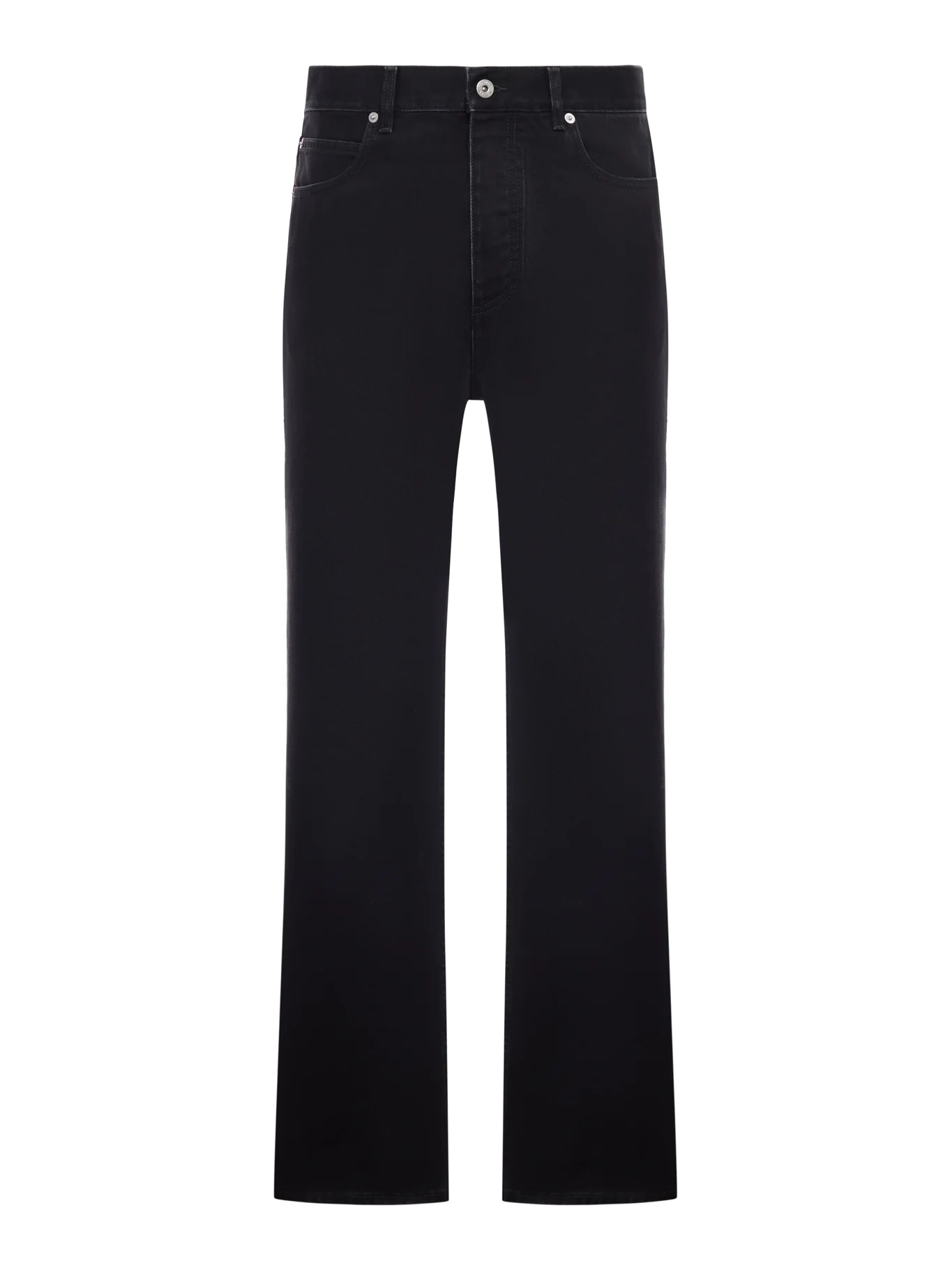 FIVE-POCKET STRETCH DENIM TROUSERS