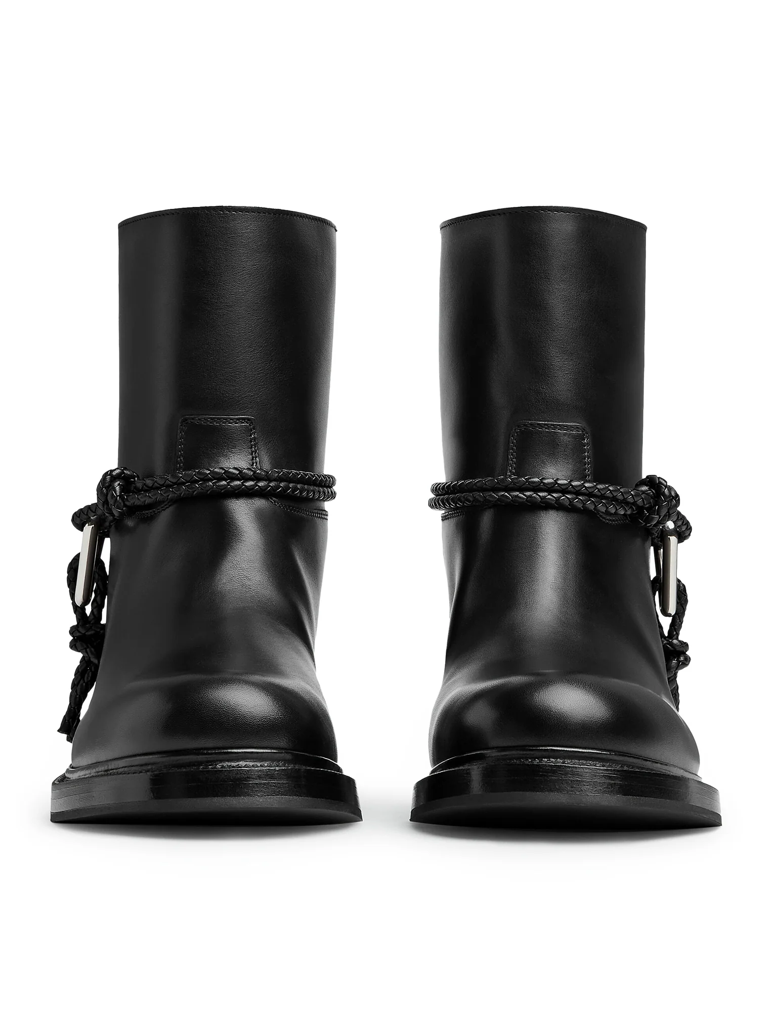 JAMES LEATHER ANKLE BOOTS - Image 4