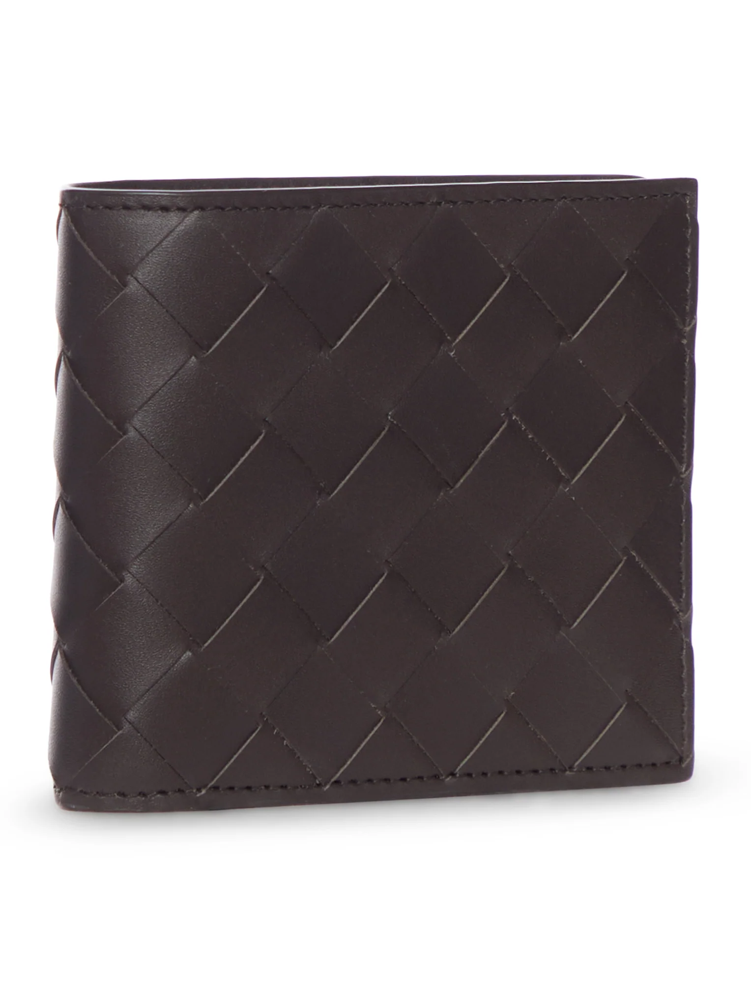 BRAIDED LEATHER BIFOLD WALLET - Image 2