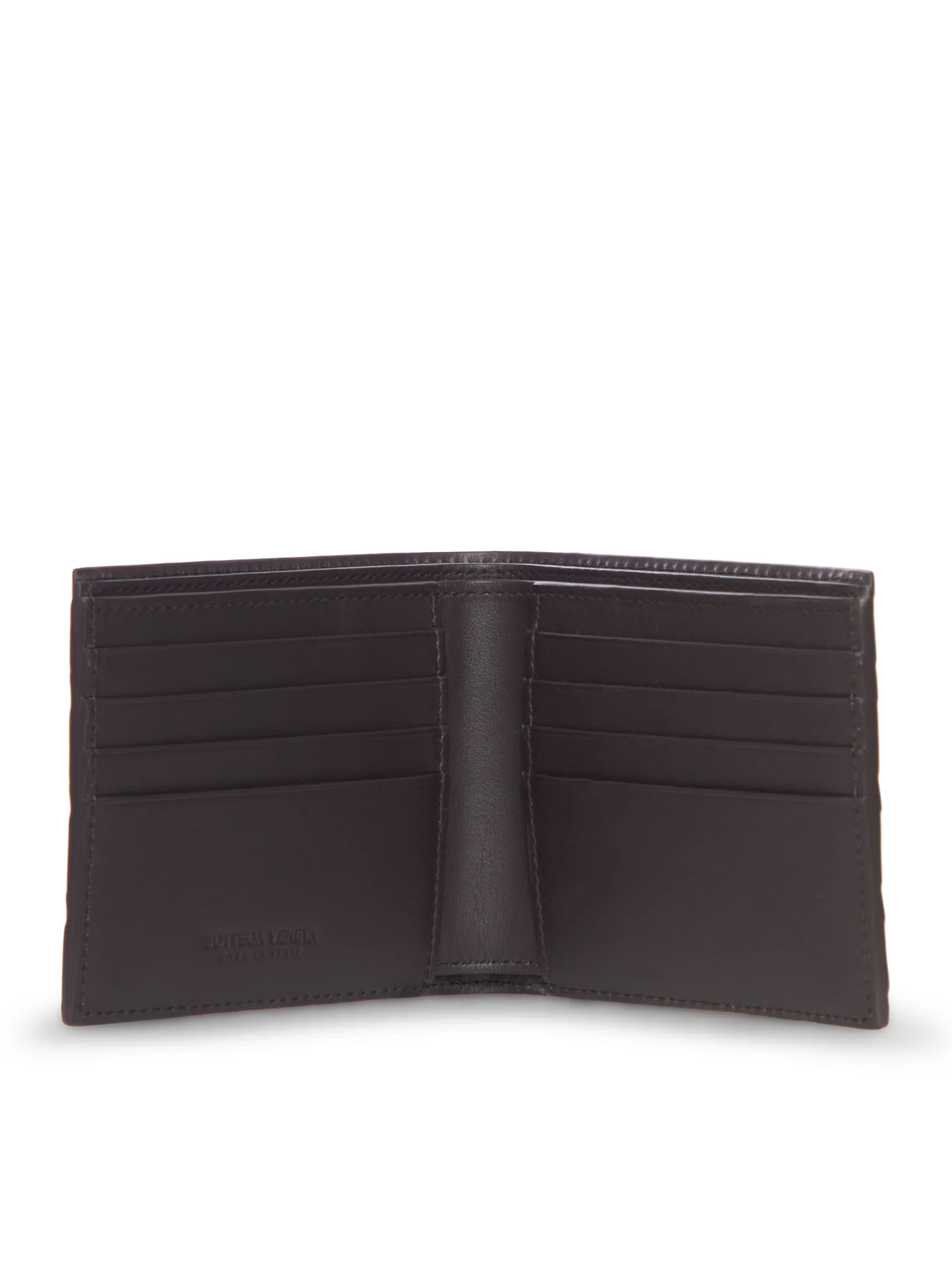 BRAIDED LEATHER BIFOLD WALLET - Image 4