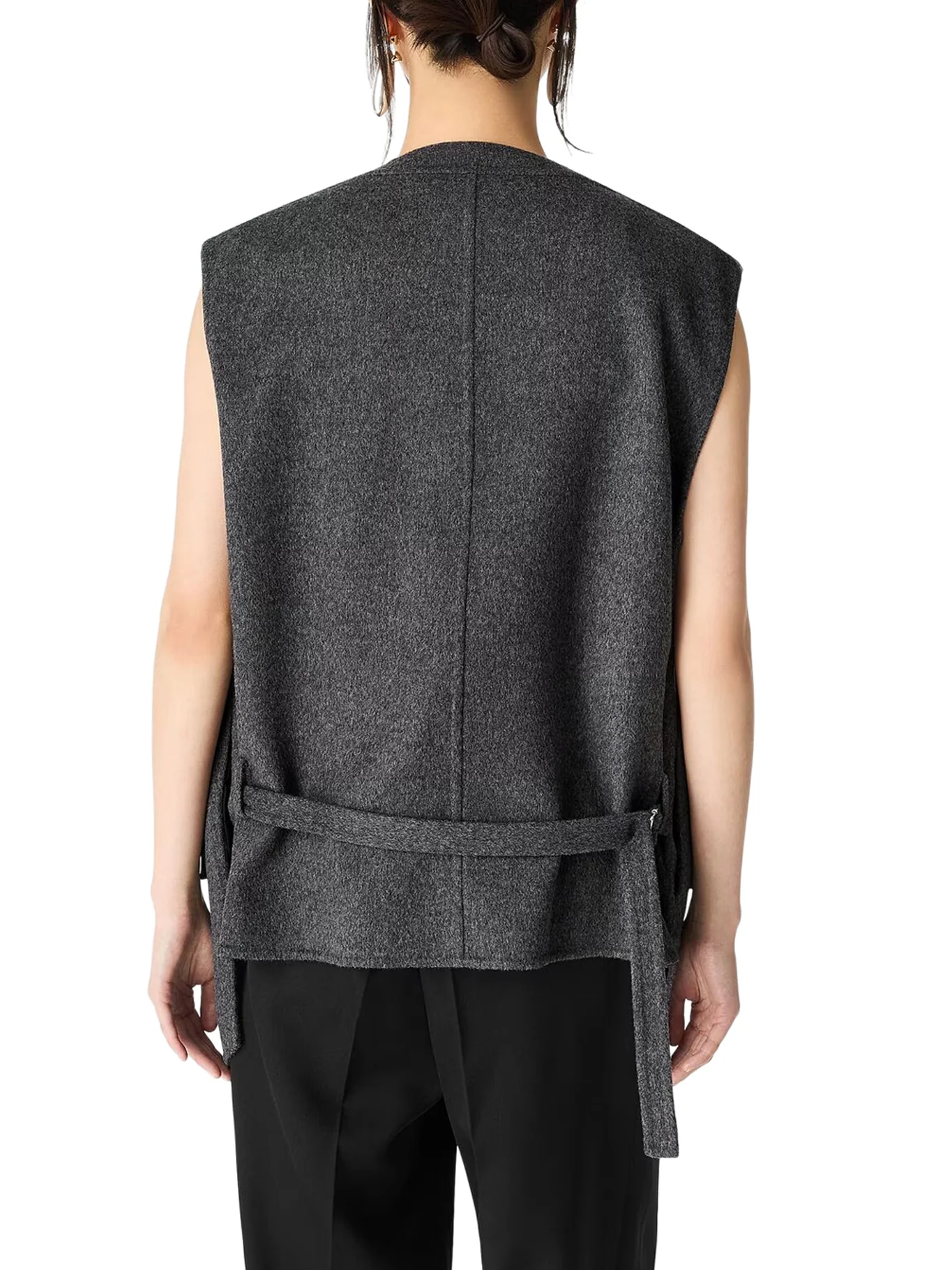 DOUBLE-FACE WOOL VEST - Image 3