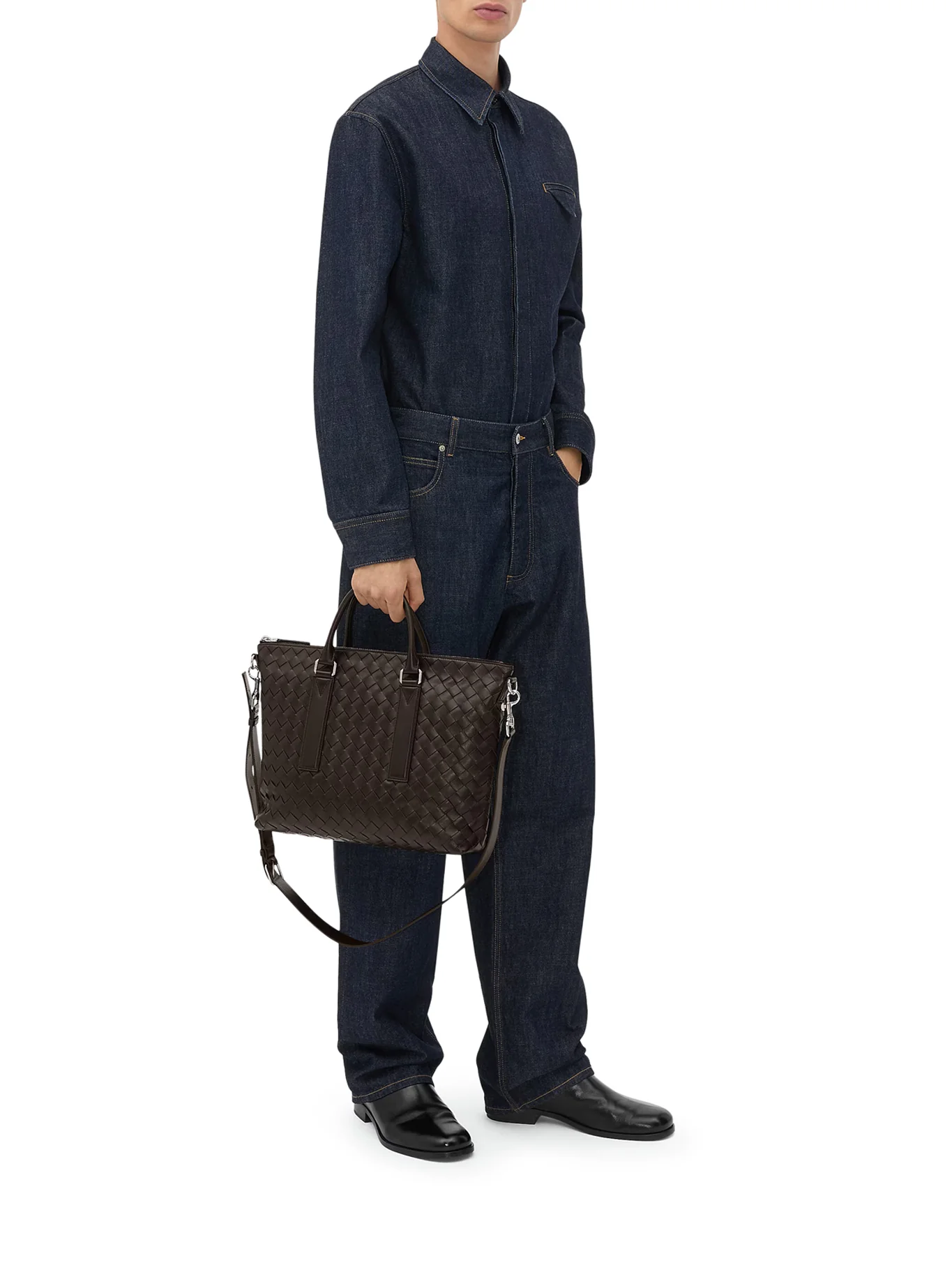 SOFT BRAIDED BUSINESS BAG - Image 2