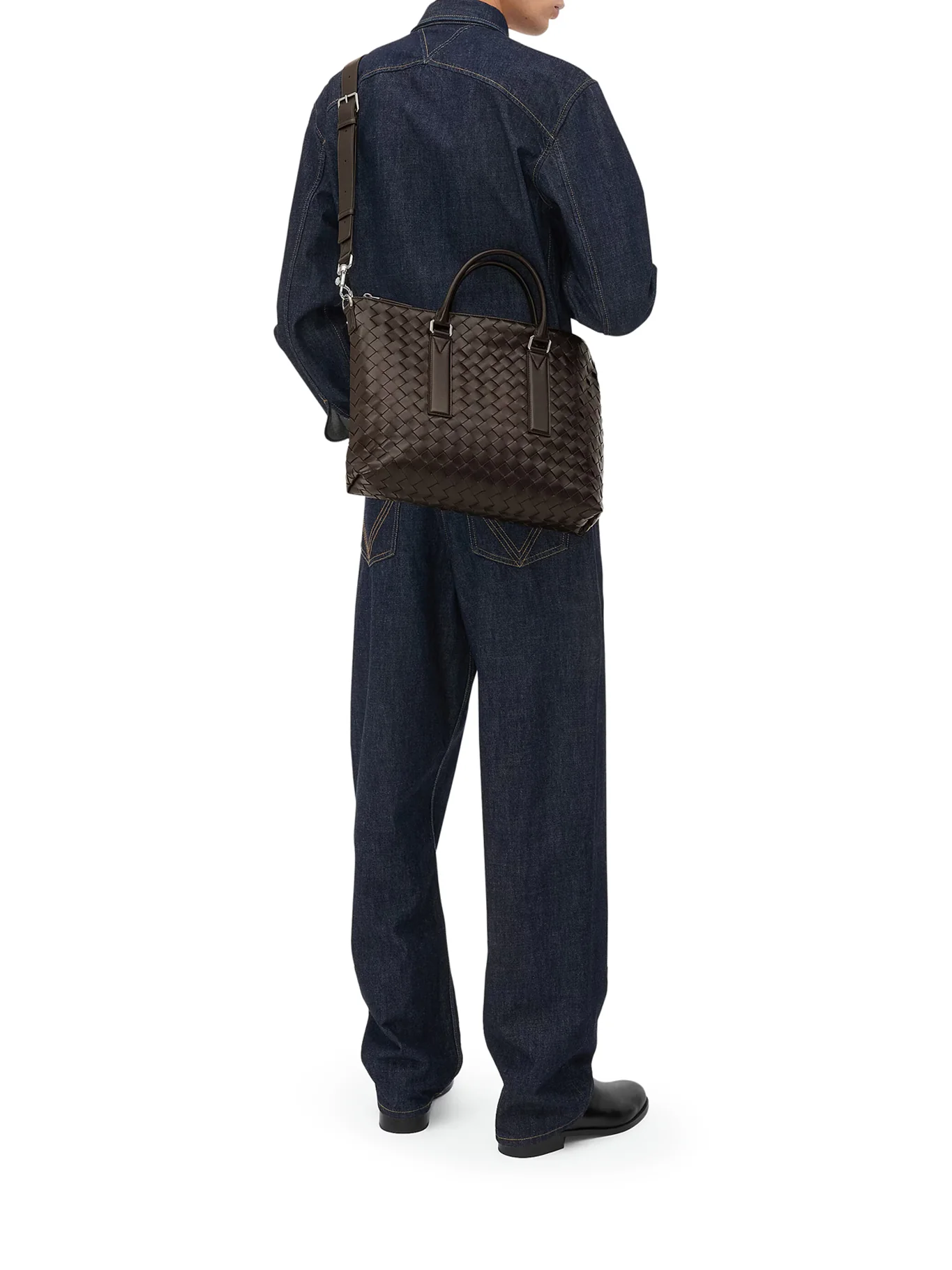 SOFT BRAIDED BUSINESS BAG - Image 3