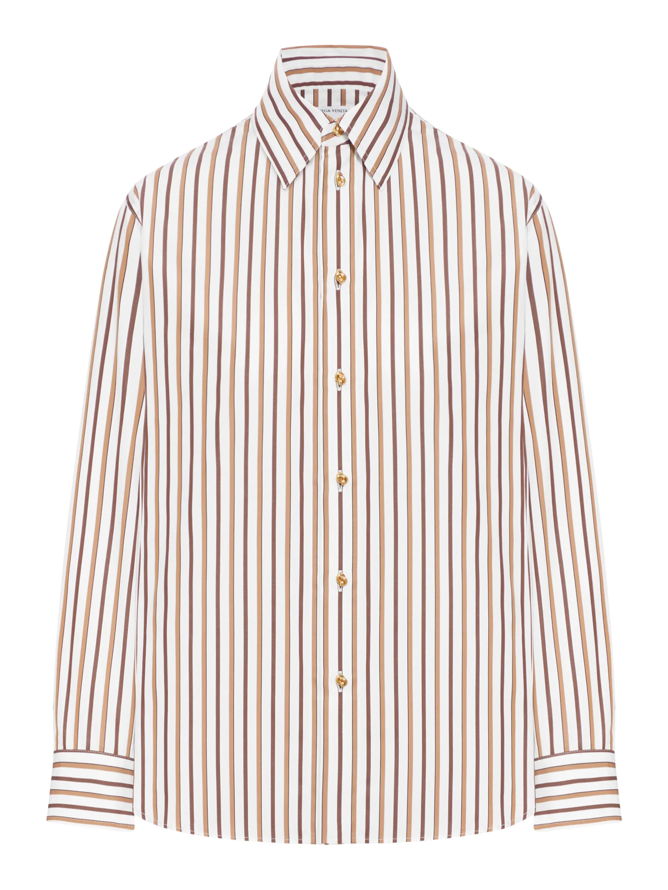 STRIPED COTTON POPLIN SHIRT