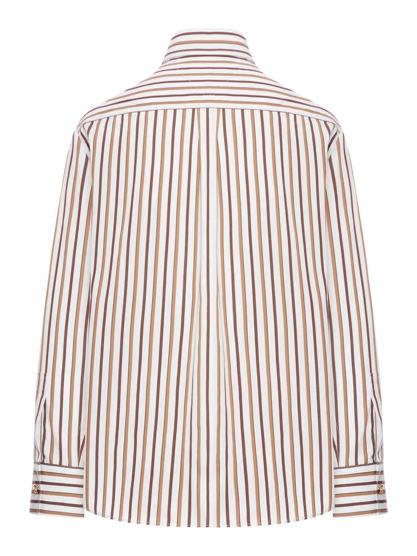 STRIPED COTTON POPLIN SHIRT - Image 2