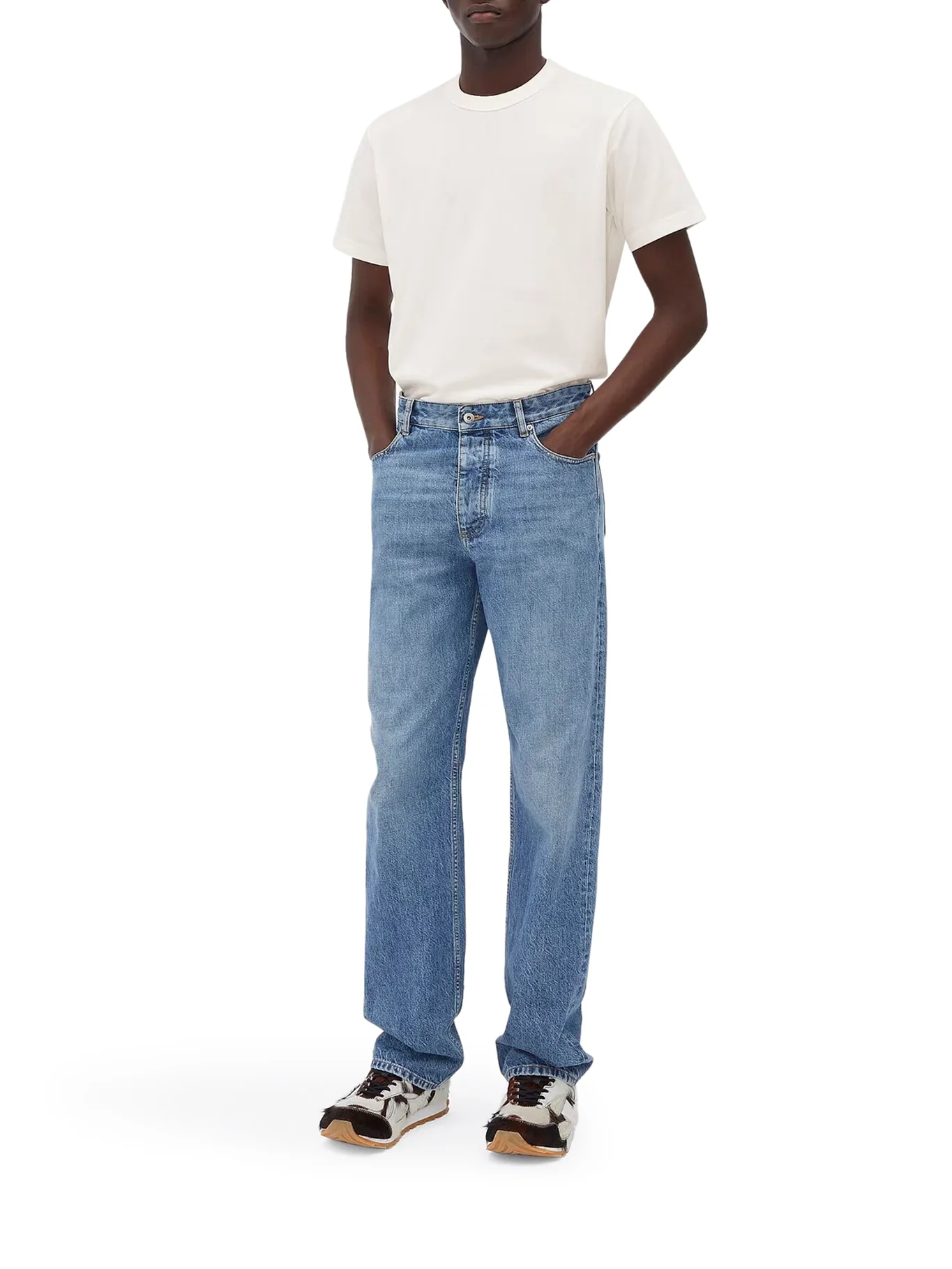 VINTAGE INDIGO STRAIGHT LEG JEANS - Image 2