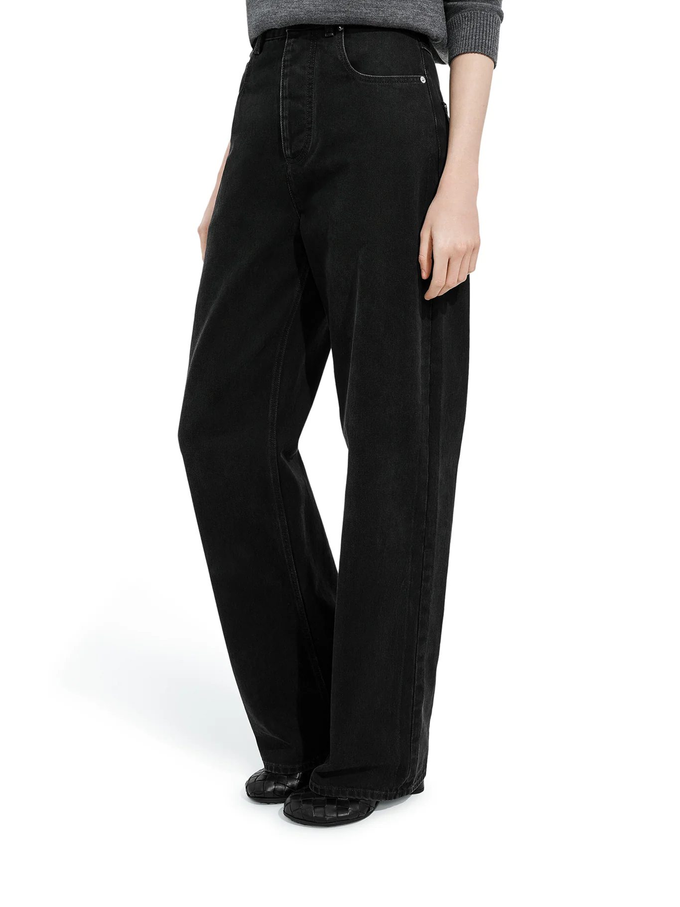 WIDE LEG DENIM JEANS - Image 3