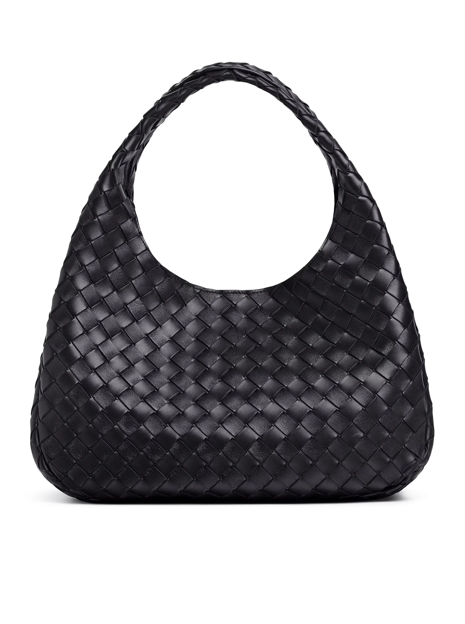 WOVEN LEATHER BELL BAG - Image 4
